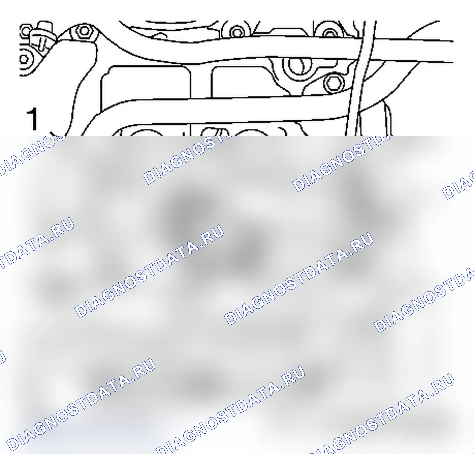 Замена фланца возвратного маслопровода турбокомпрессора (Z 13 DTH). Opel Corsa D