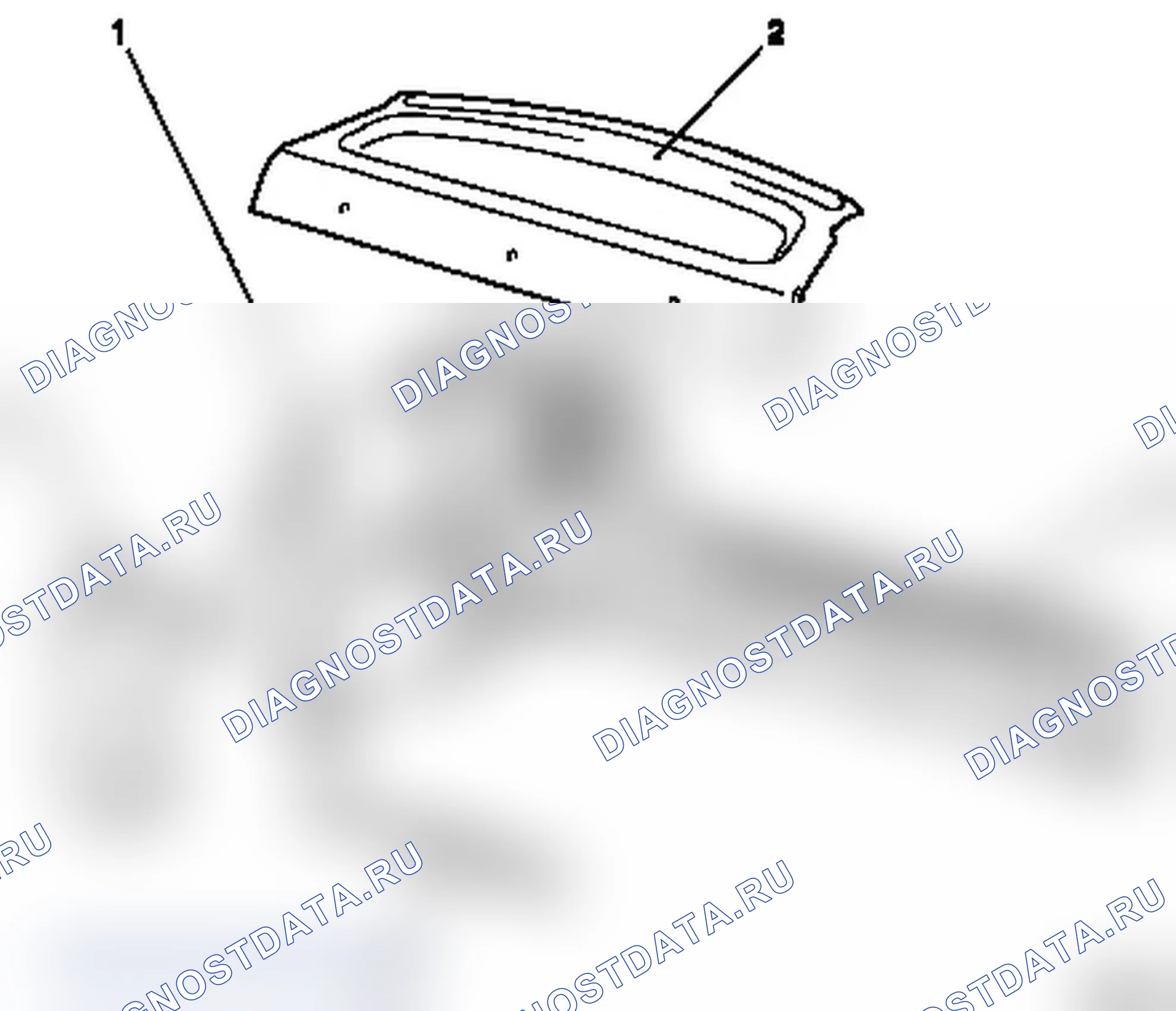 Расположение внутренней обшивки на модели F69, F07. Opel Astra G