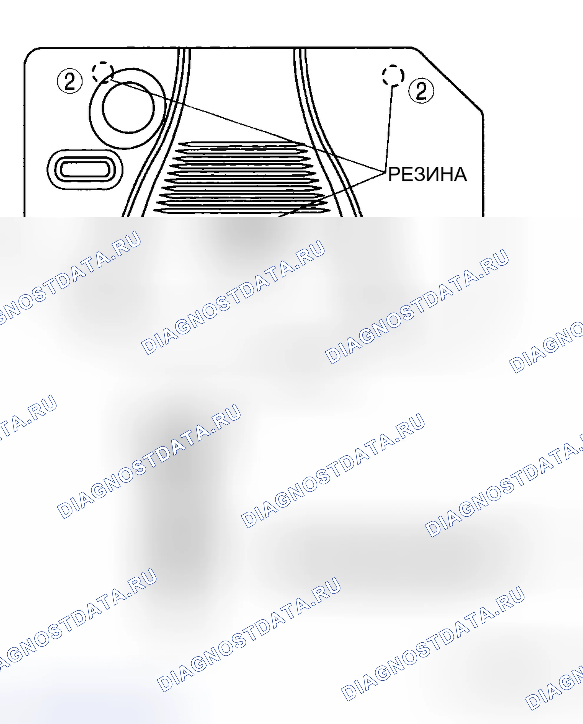 Рис. 2: ДЕМОНТАЖ / МОНТАЖ ЗАГЛУШКИ [L3]. Mazda 5 I