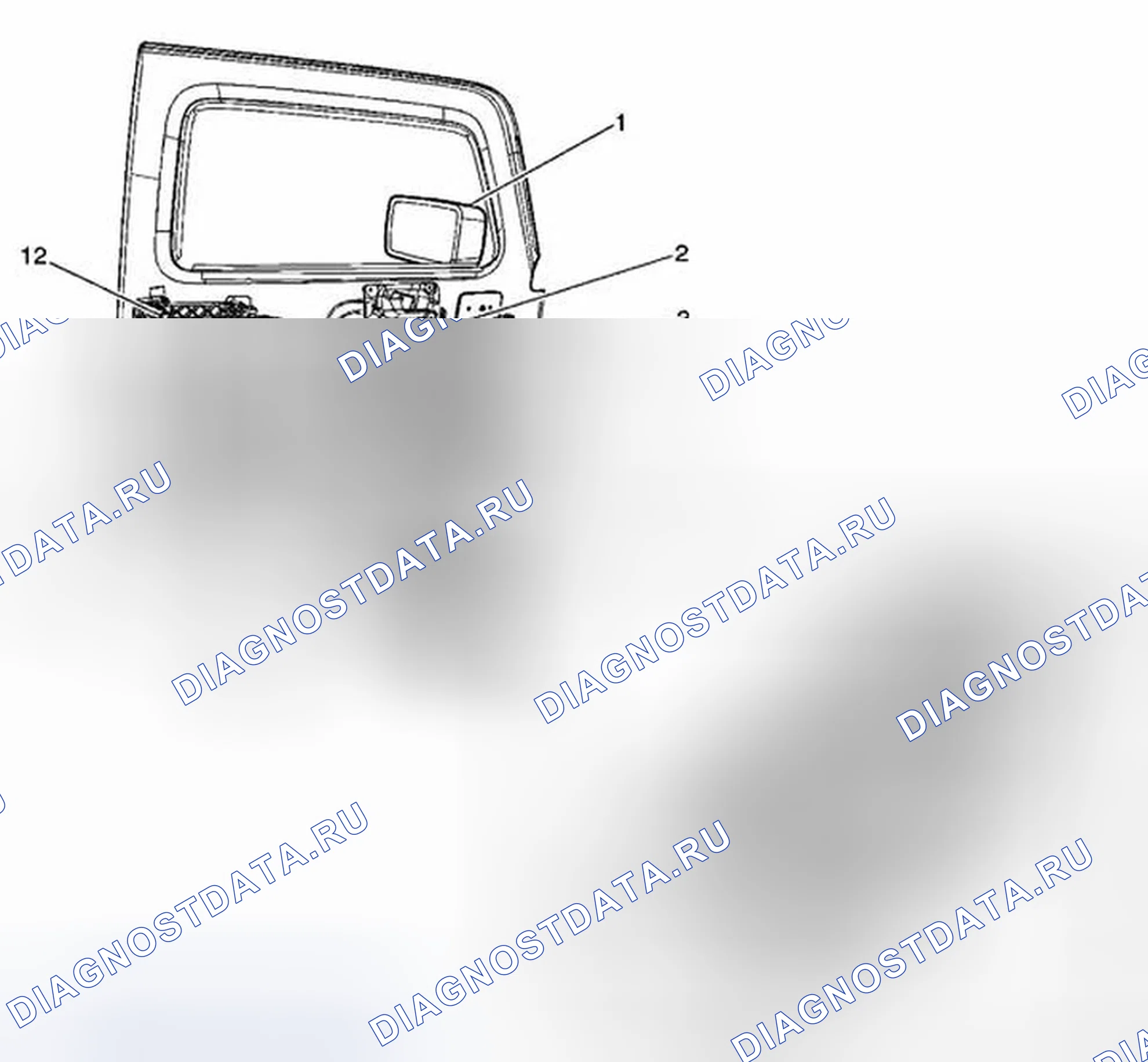 Рис. 4: Виды компонентов доступа к транспортному средству. Hummer H3 I