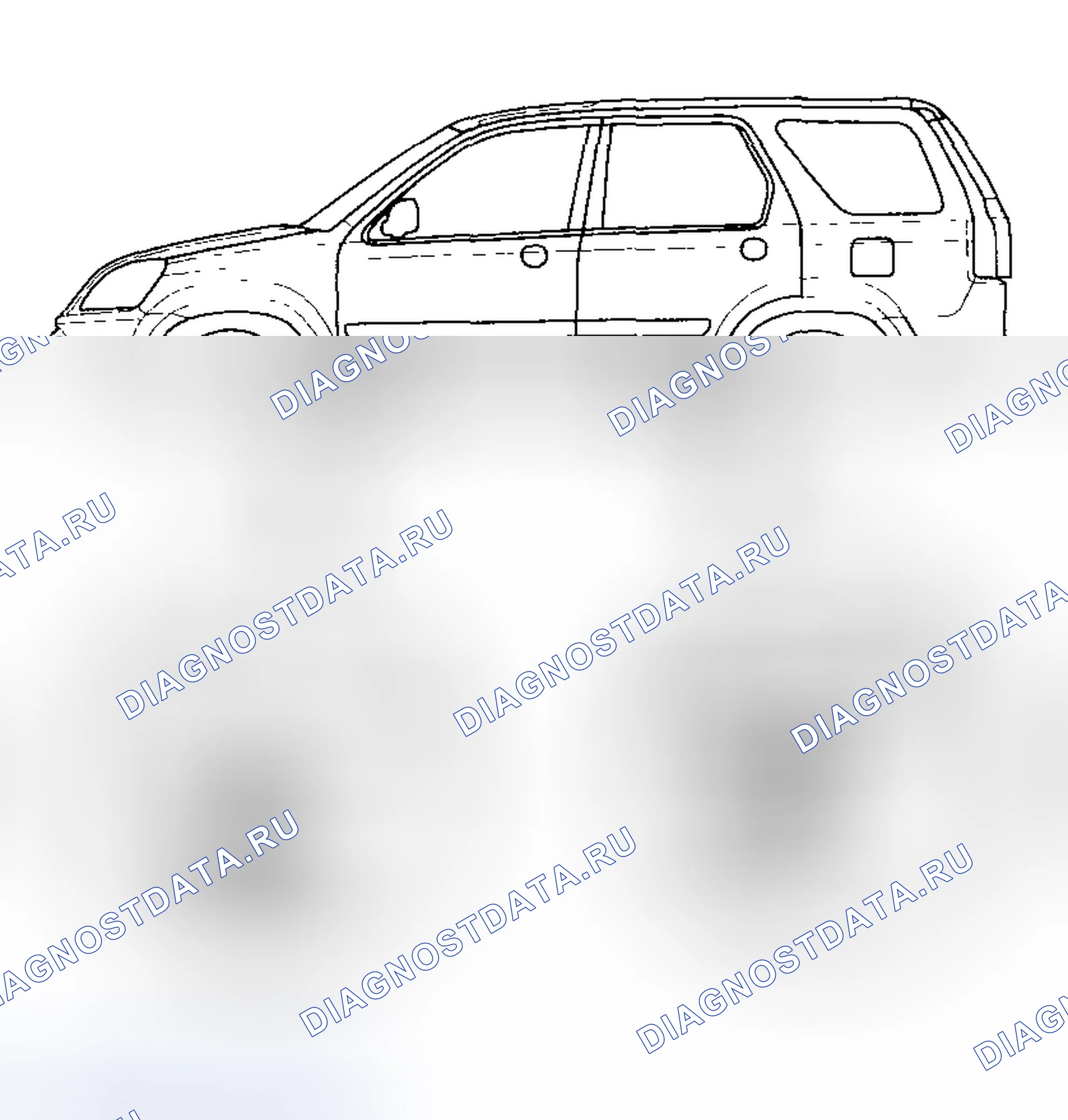 Рис. 65: Запуск и ускорение на передачах переднего хода (режим 4WD). Honda CR-V II рестайлинг