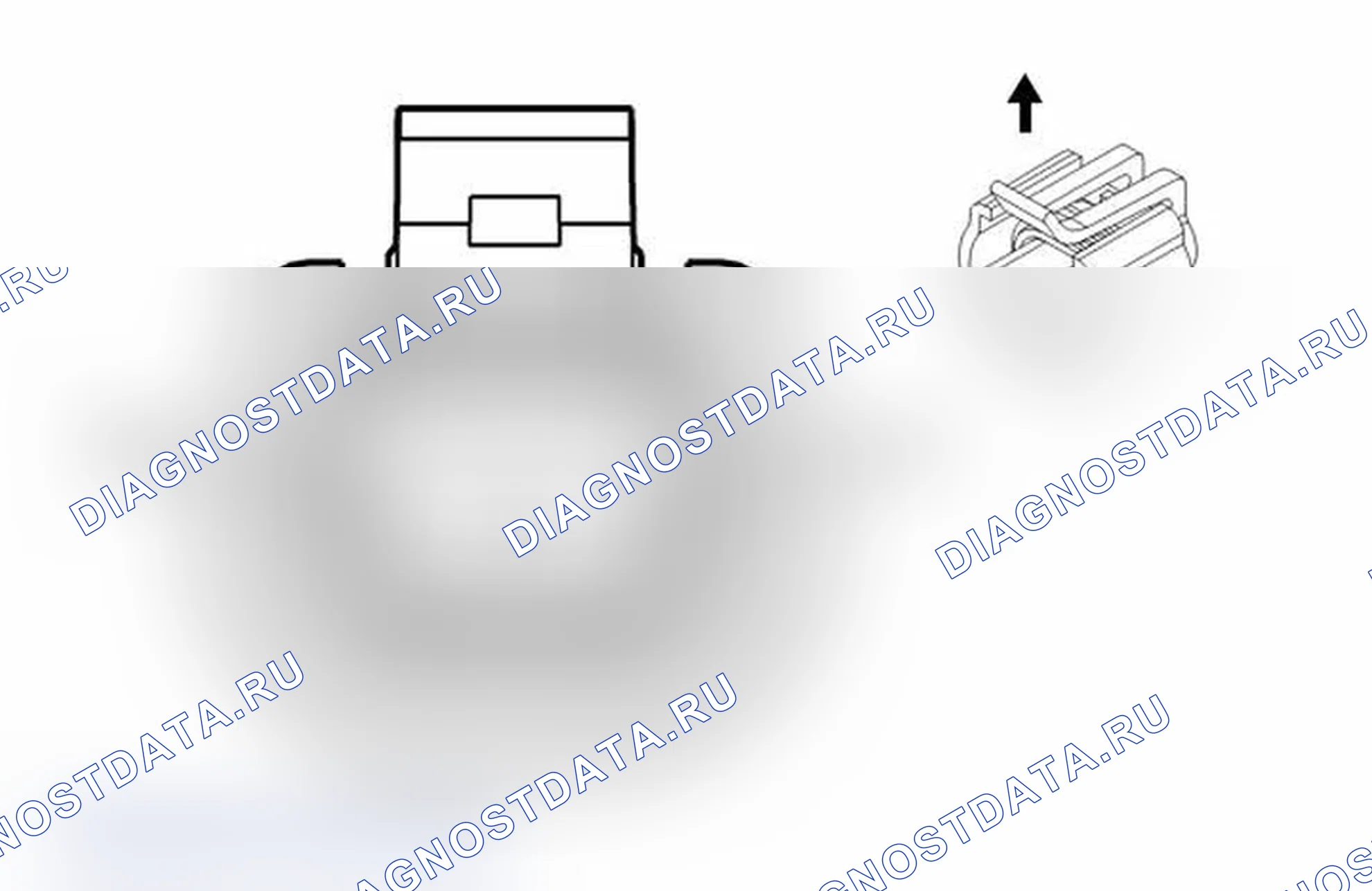 Рис. 489: Привод амортизатора - левая задняя часть (Z55). Chevrolet Tahoe III