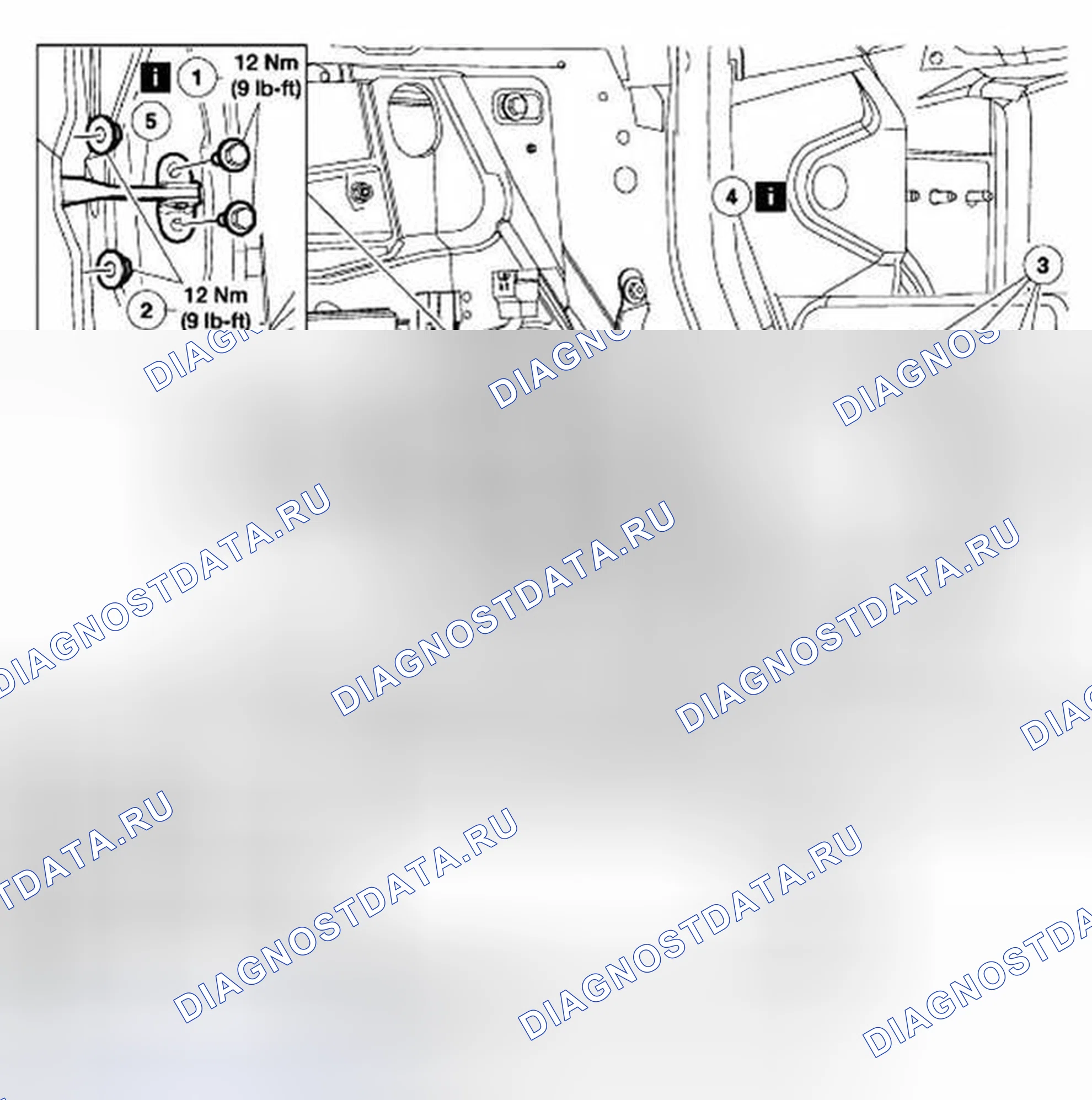 Рис. 219: Рычаг проверки двери. Hyundai ix25 II