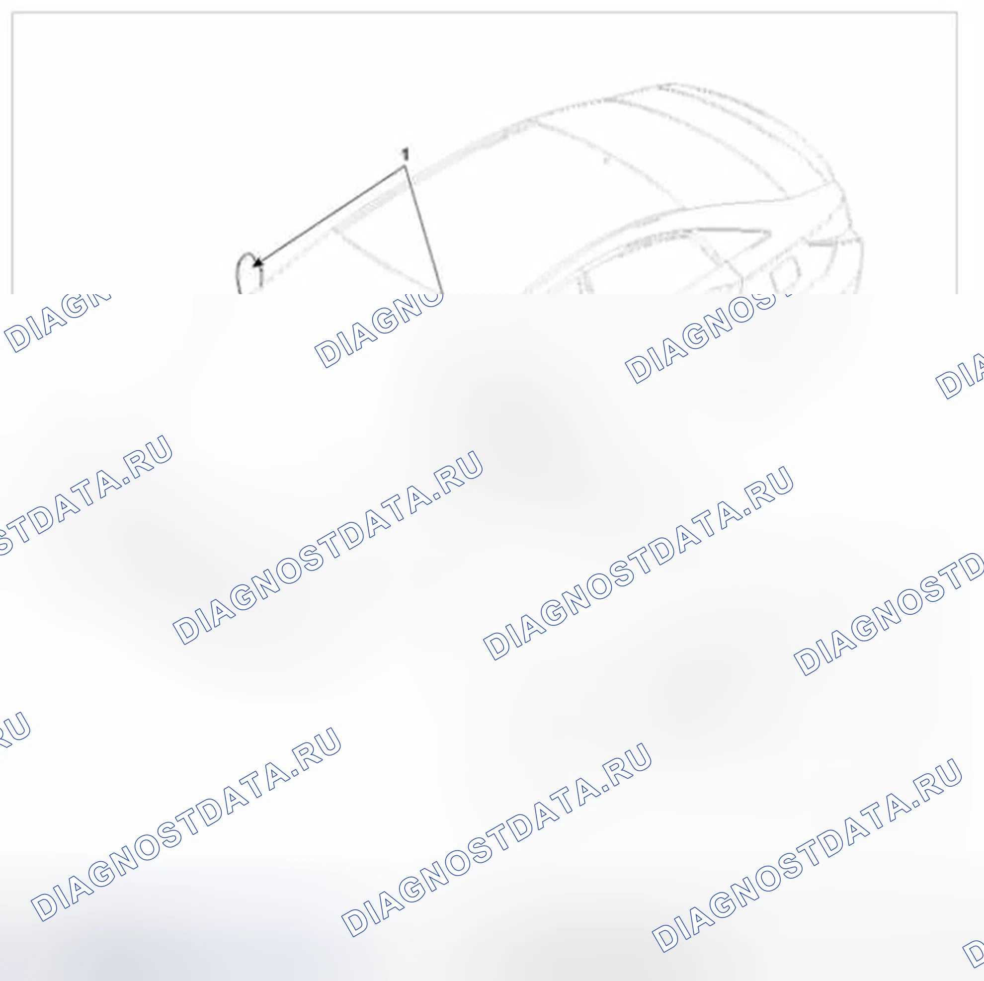 Рис. 1: РАСПОЛОЖЕНИЕ КОМПОНЕНТОВ. Hyundai Sonata VI