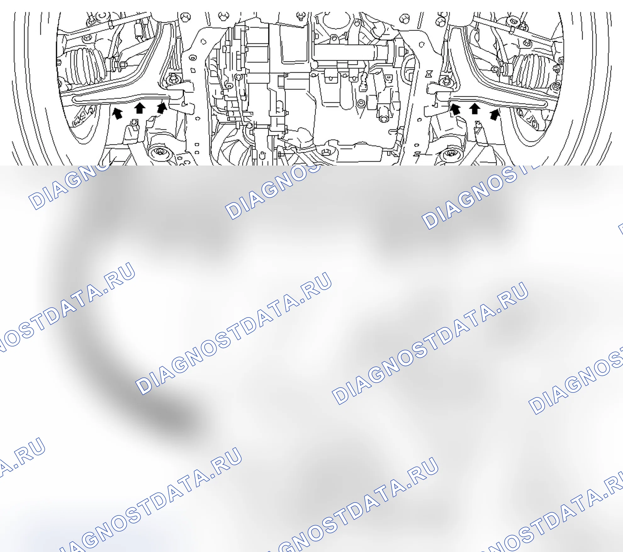 Охлаждение приводных валов - бензиновые двигатели V6 Z 28 NEL / Z 28 NET. Opel Vectra C