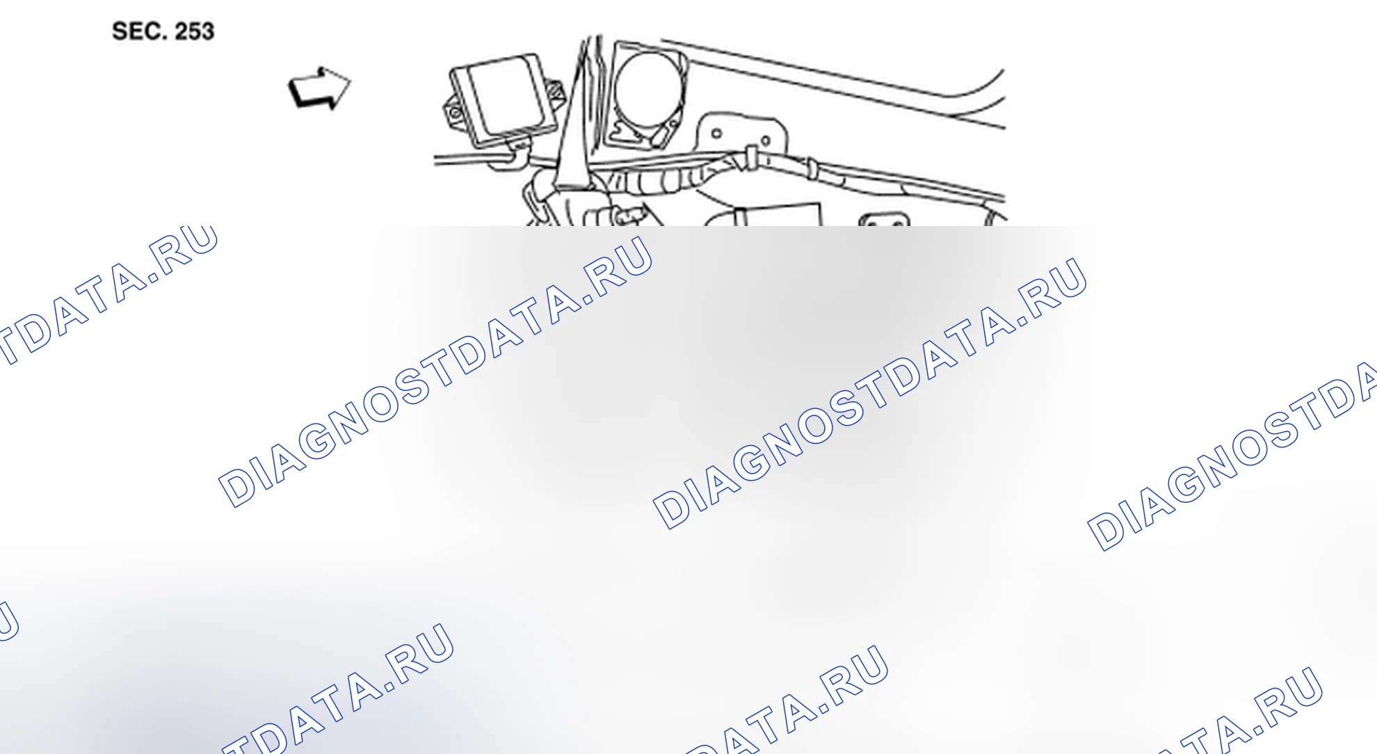 Рис. 49: Блок ICC. Infiniti QX56 I рестайлинг