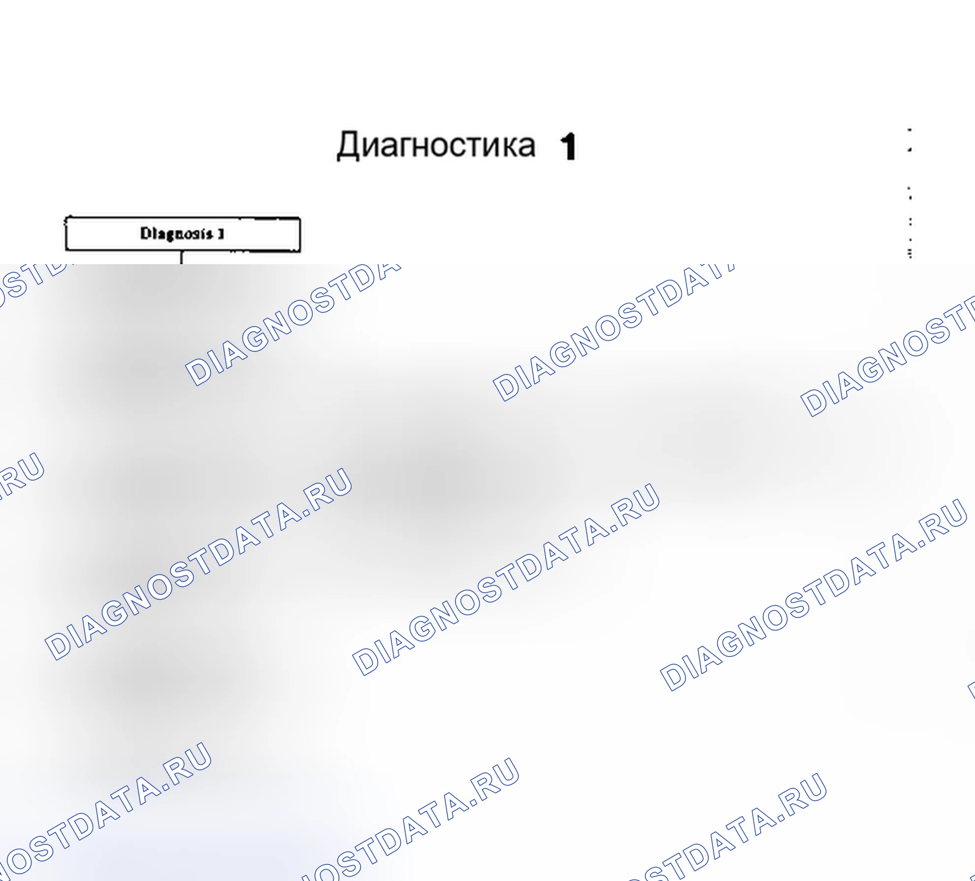 Рис. 17: ДИАГНОСТИКА 1. Mitsubishi Galant V