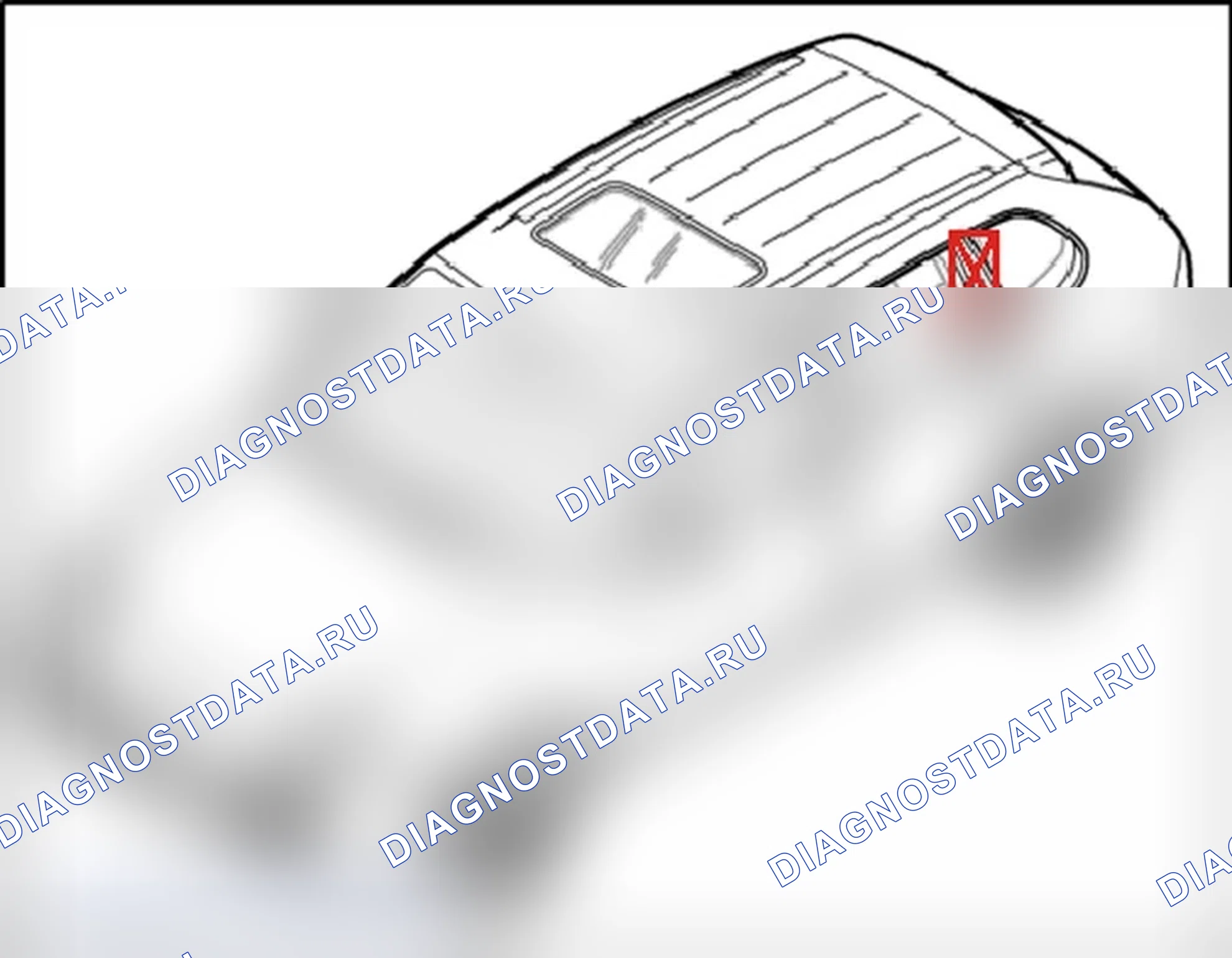 Рис. 374: Снятие обивка C-образной стойки. Porsche Cayenne Turbo I рестайлинг