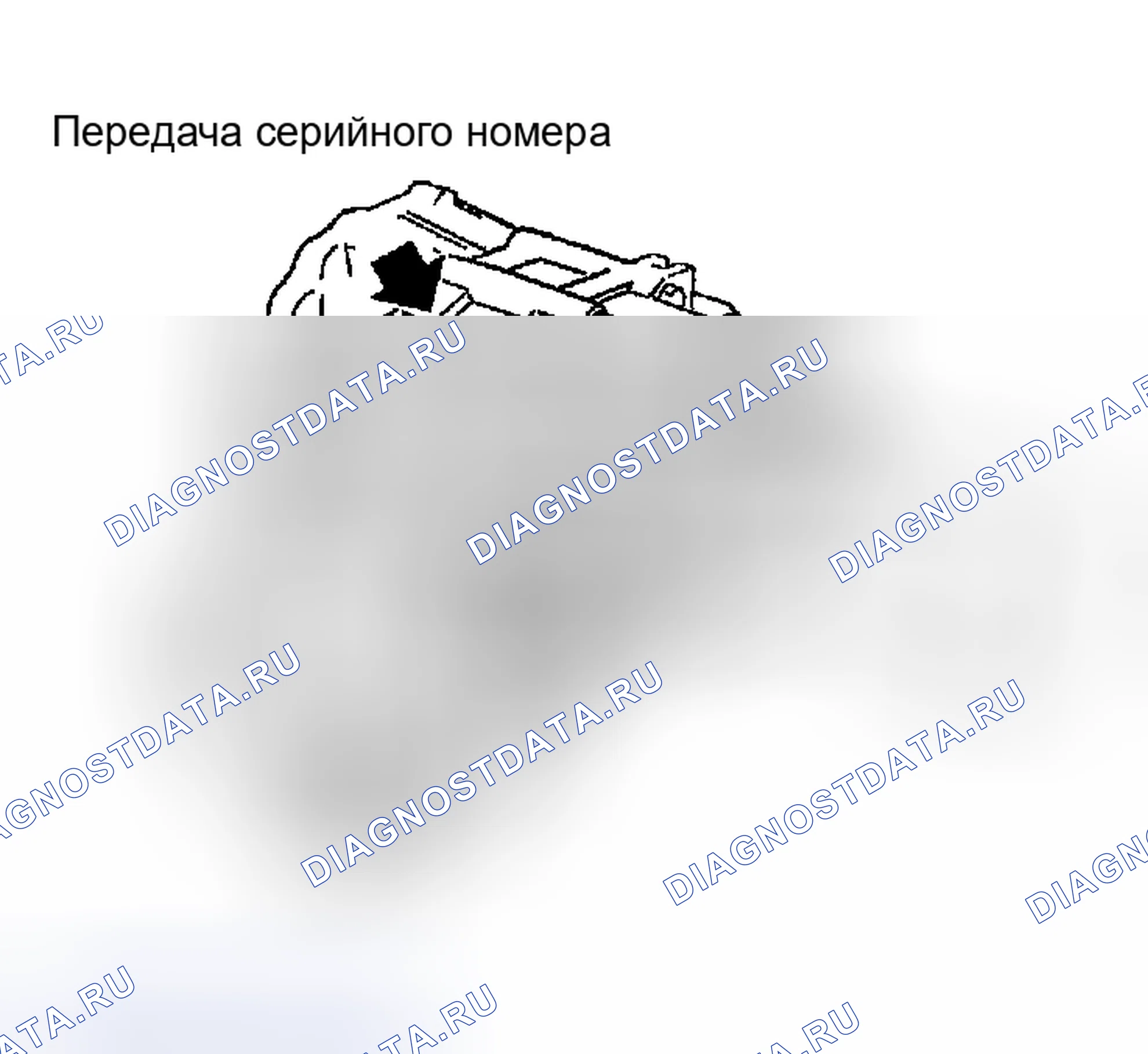 Рис. 69: ПЕРЕДАЧА СЕРИЙНОГО НОМЕРА. Honda Odyssey (North America) I
