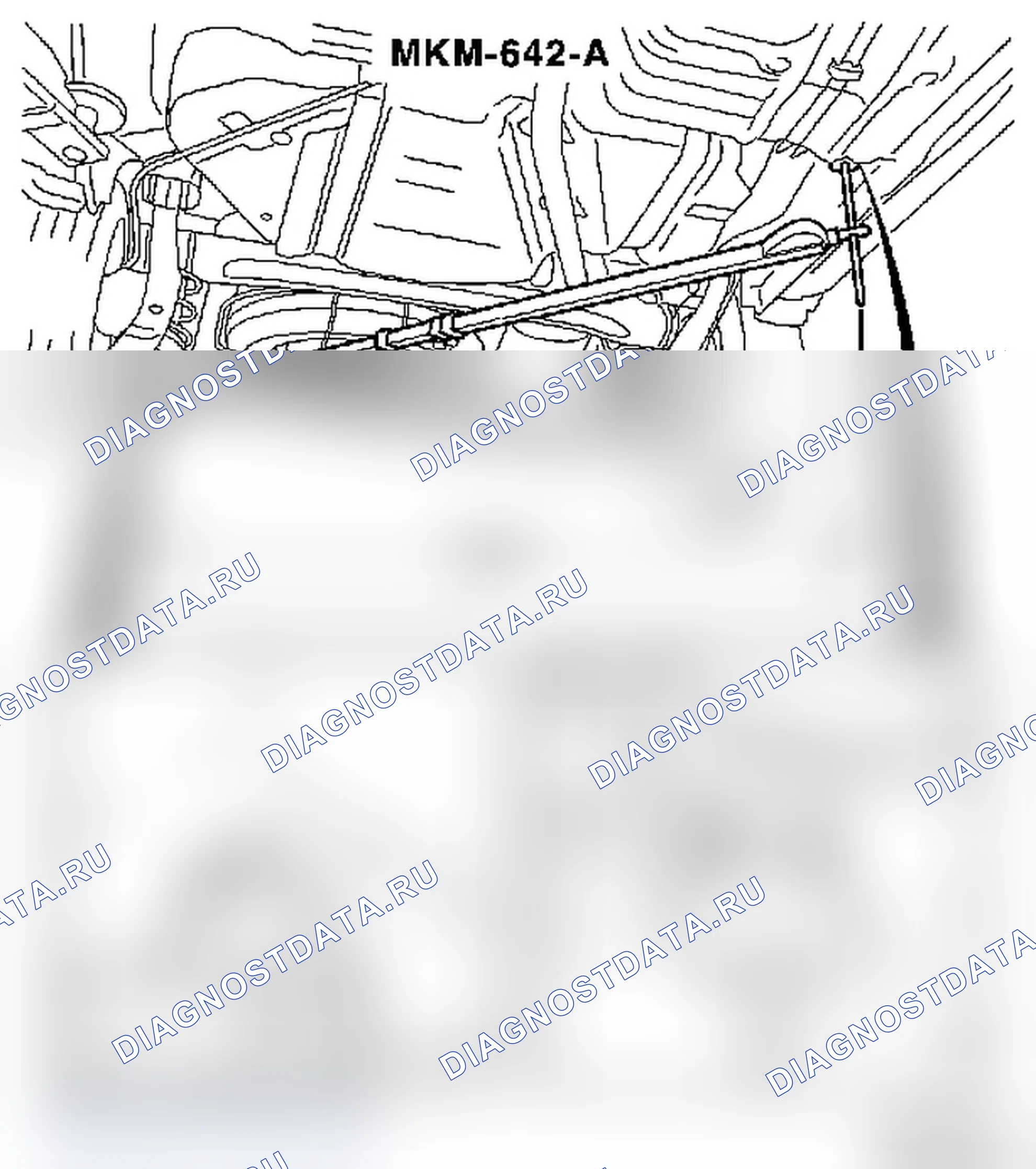 Скоростной метод измерений - модели F 08, F 08 & W5L, F 68, F 25, F 06. Opel Combo C