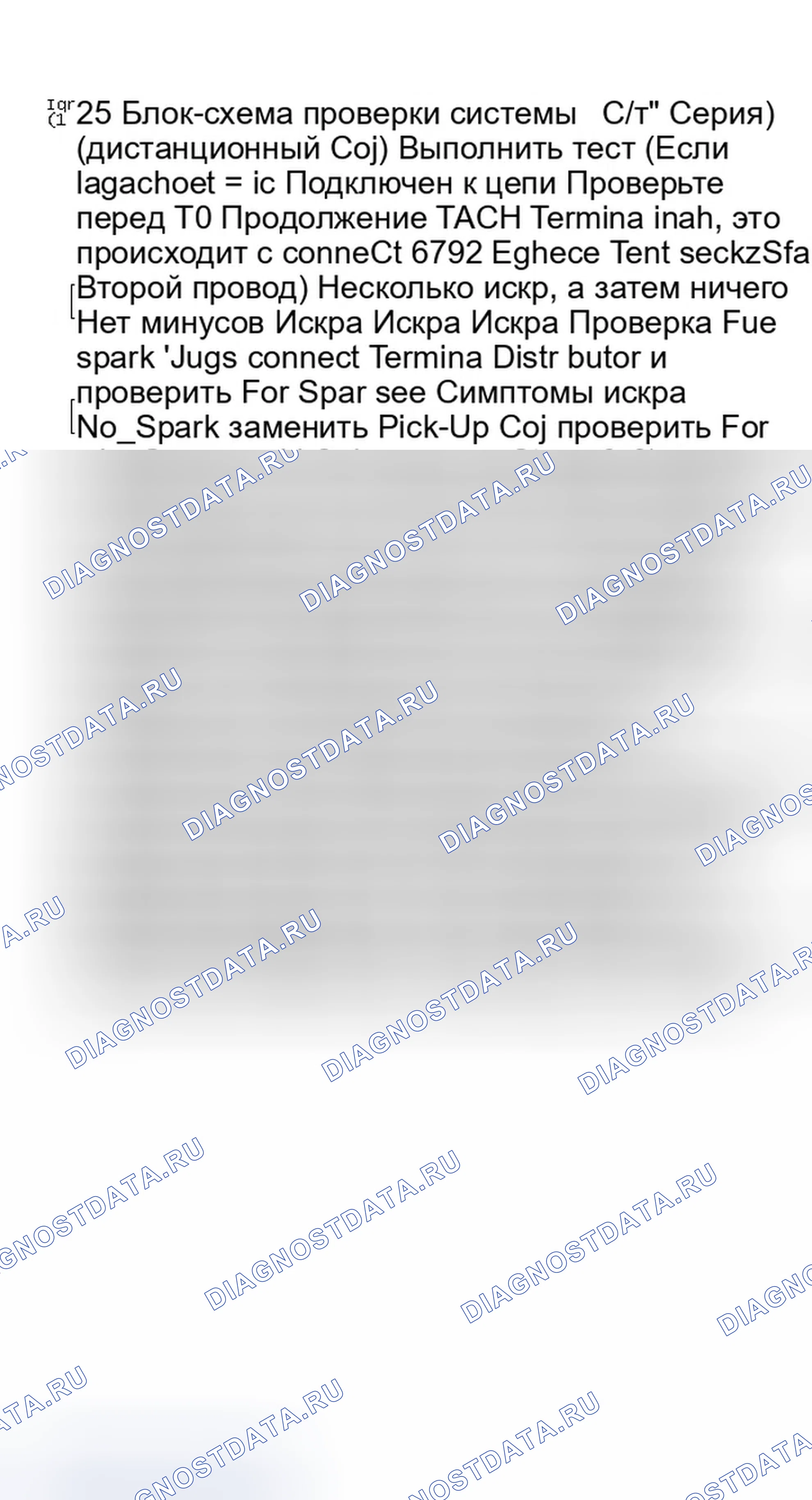 Рис. 126: Блок-схема проверки системы зажигания (дистанционная катушка) (серия 2.5L «S/T») (1 из 2). GMC Cab & Chassis V3500 