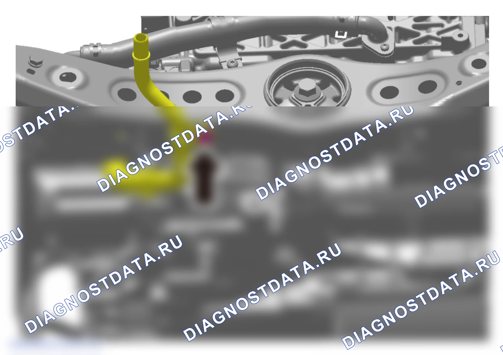 Как снять и установить задний подрамник в сборе — Wey V9X. Wey V9X I