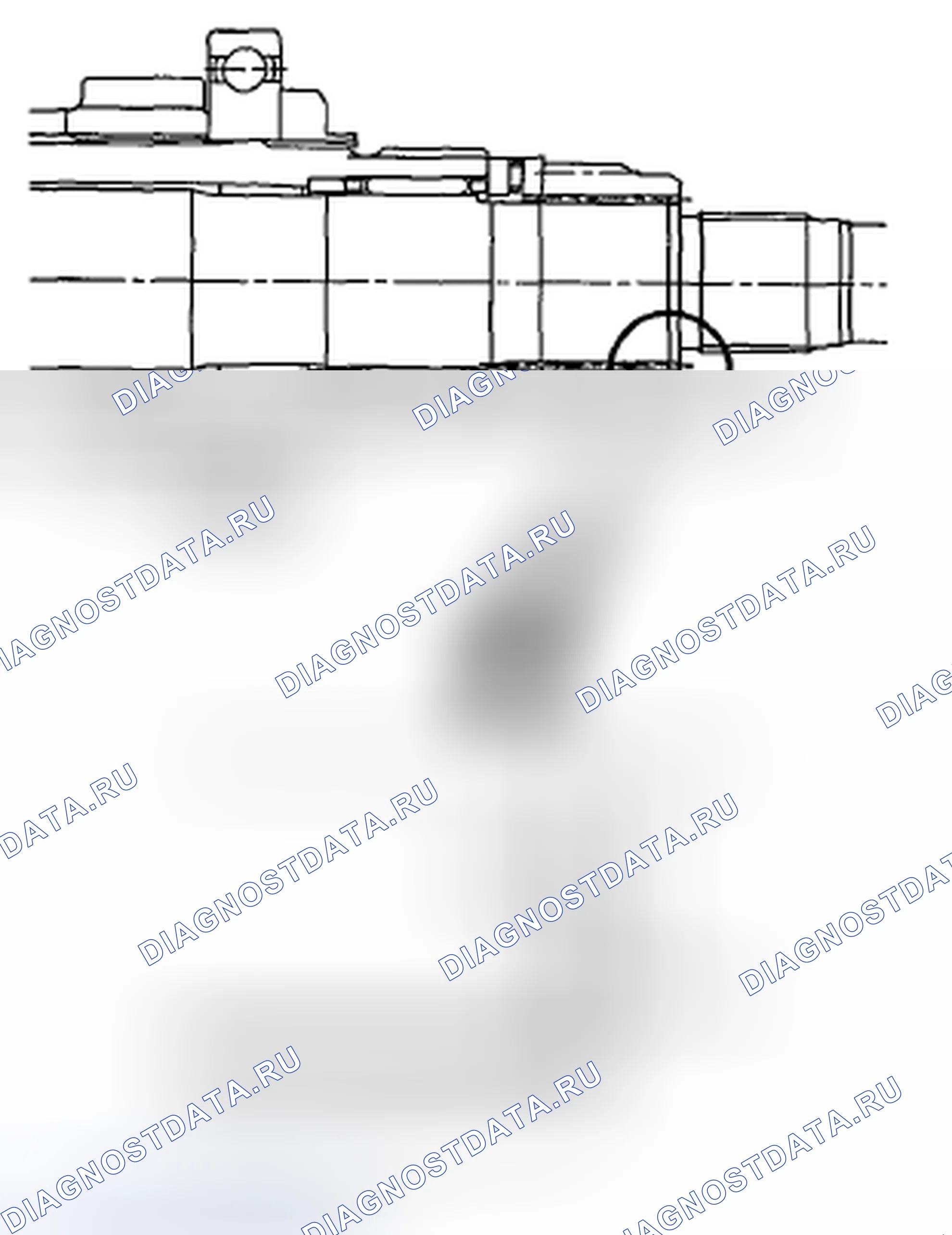 Рис. 53: ПРЕДВАРИТЕЛЬНАЯ НАГРУЗКА НА УПОРНЫЙ ПОДШИПНИК. Subaru Legacy BM/BR