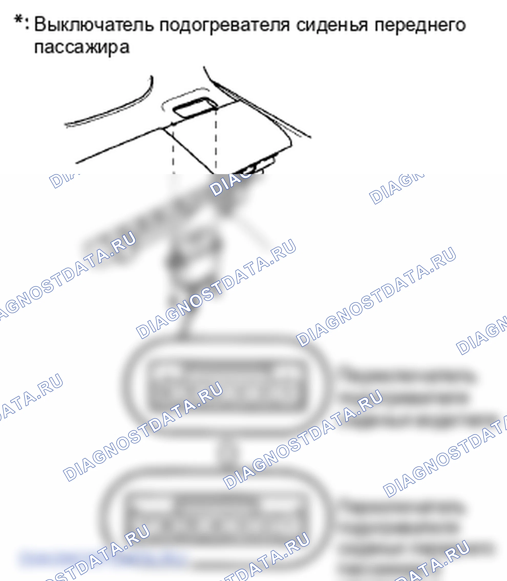 Рис. 369: Испытание/замена переключателя. Honda Crosstour I