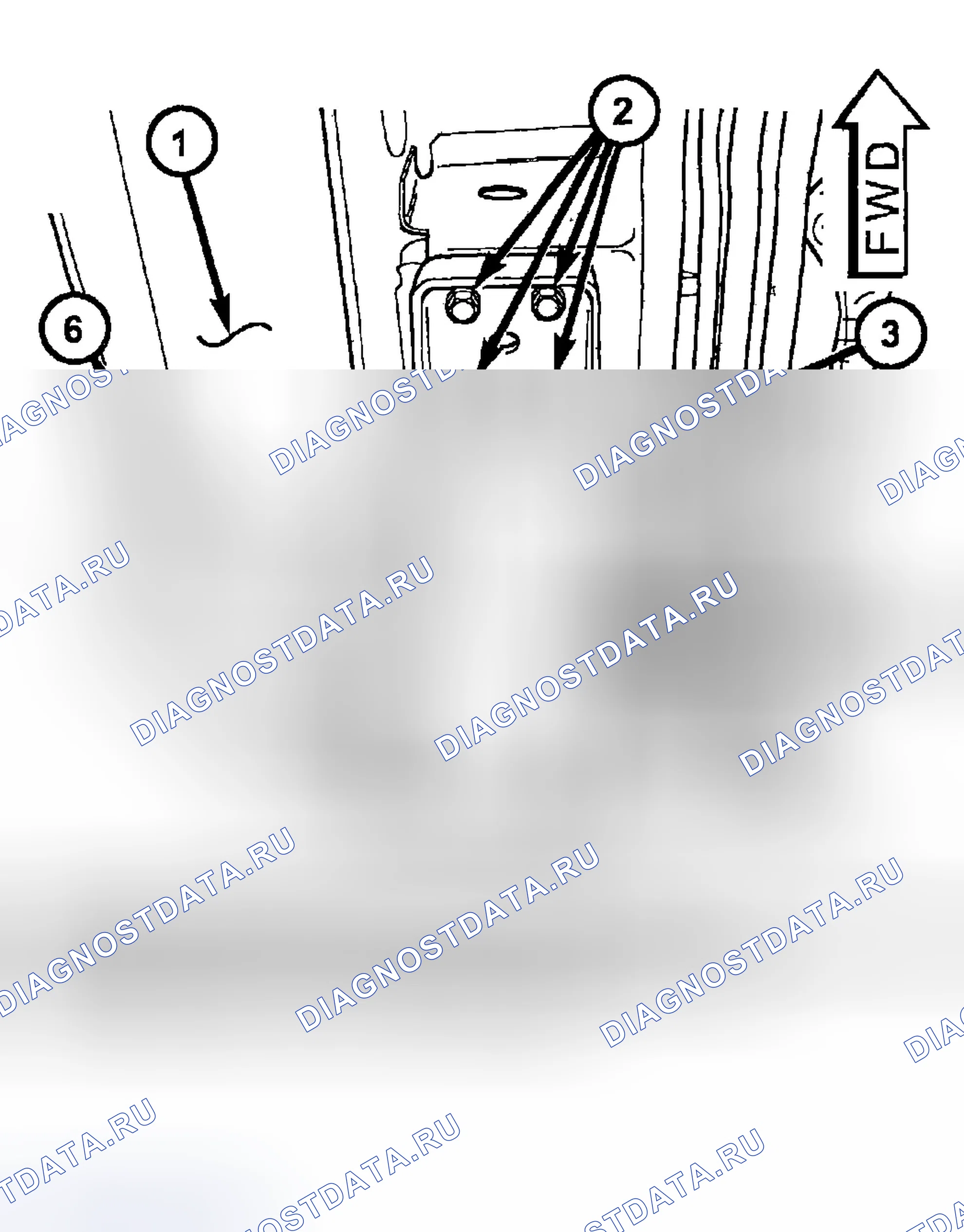 Рис. 23: ДЕМОНТАЖ. Chrysler Voyager IV