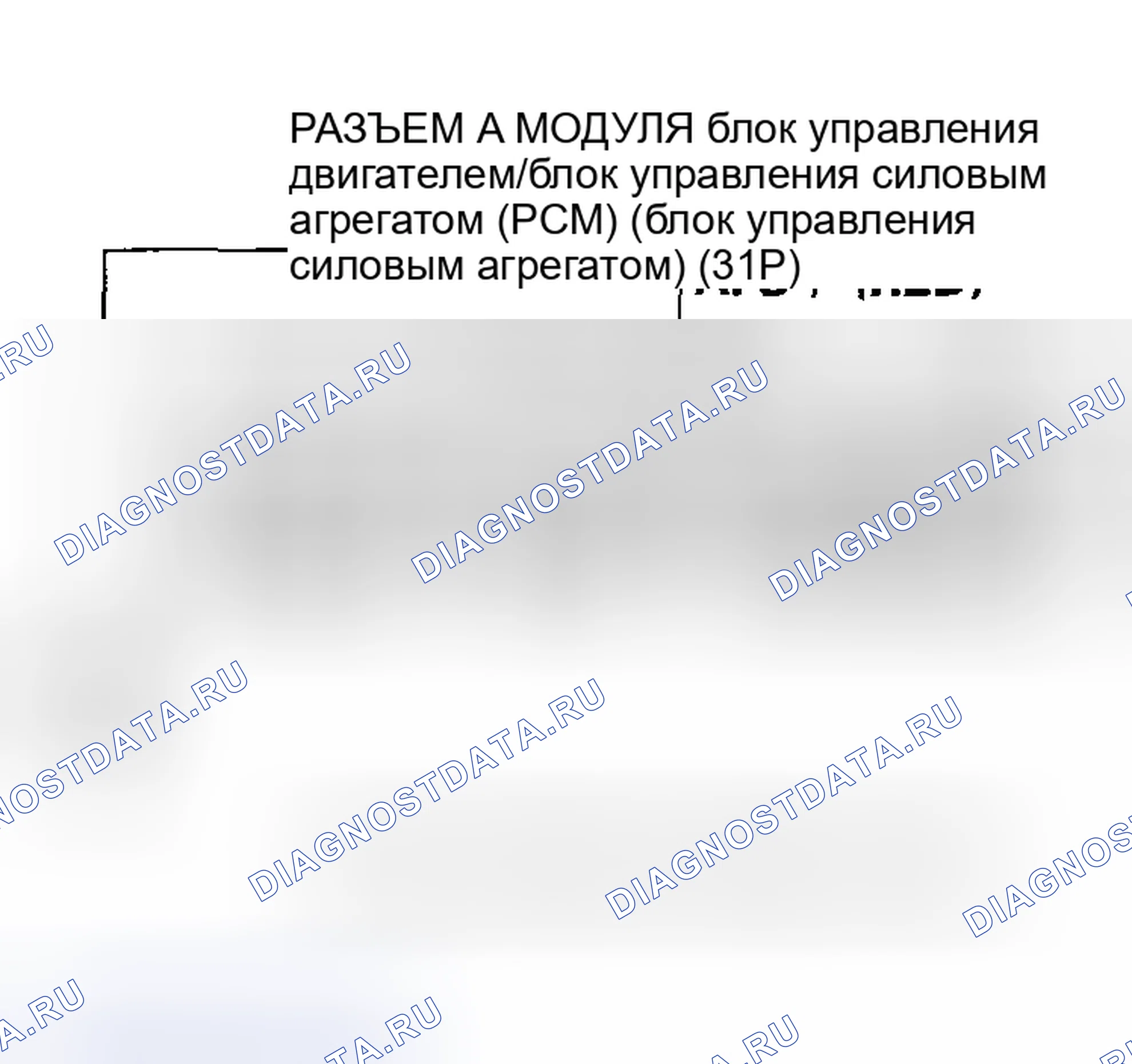 Рис. 299: P2238 расшифровка кода ошибки: A/F сенсор (сенсор 1) AFS + цепь низкого напряжения (модель 2004 г.). Acura RSX I