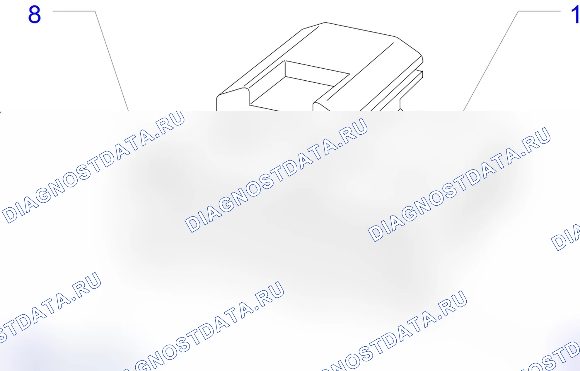 Распиновка разъёма X121. Opel Zafira B