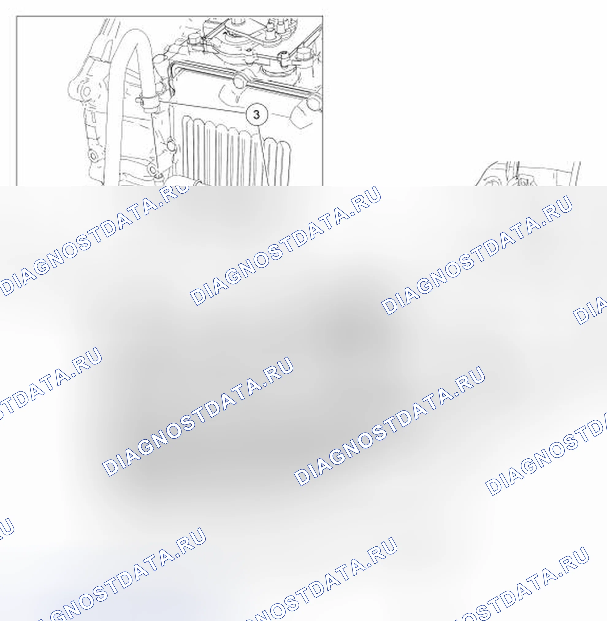Рис. 268: Трубы охладителя трансмиссионной жидкости - Aisin AW21. Hyundai Lafesta I