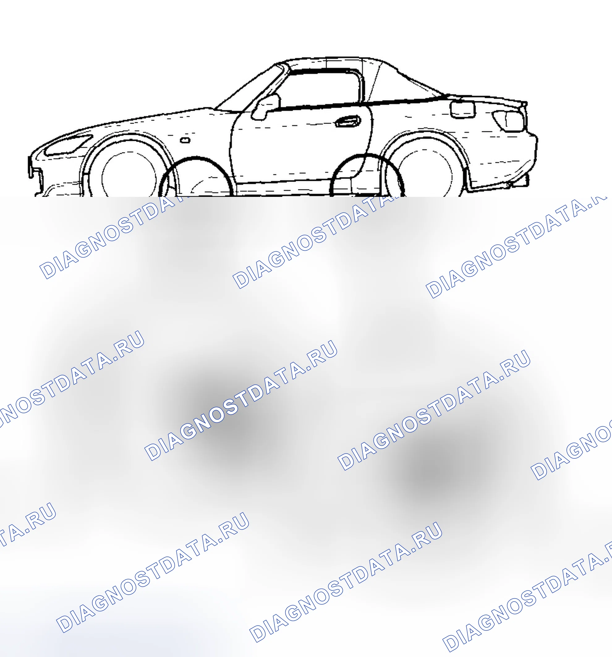 Рис. 59: Рамный подъемник. Honda S2000 I