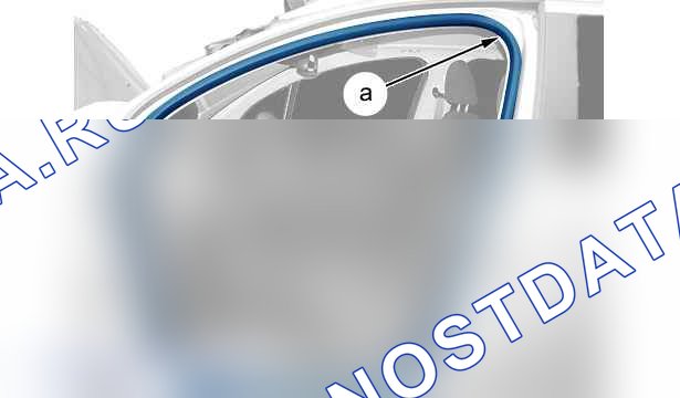Снятие - установка: уплотнители дверных проемов — c4cg04ld. Citroen C3 II