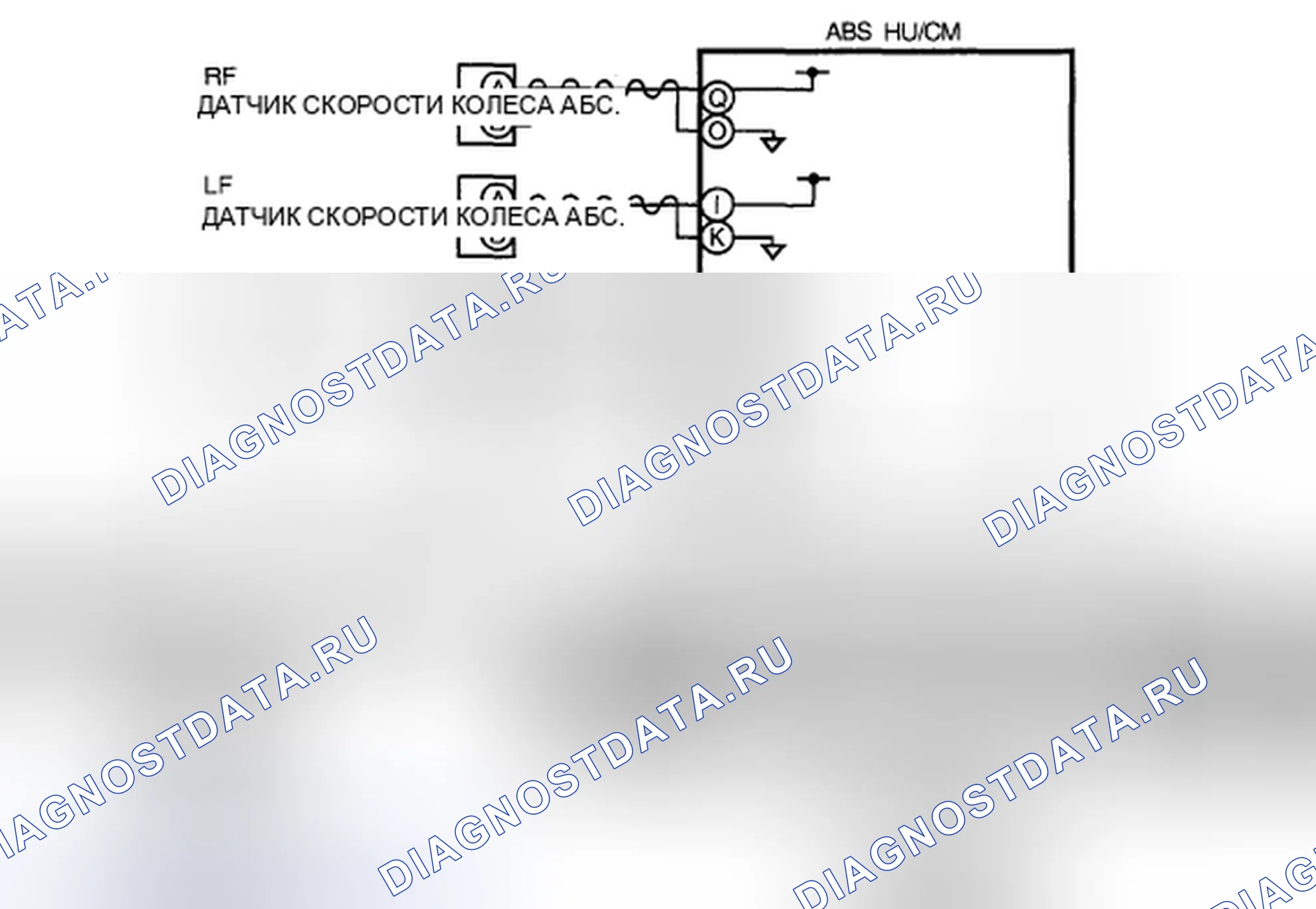 Рис. 55: расшифровка кода ошибки C1145, C1155, C1165, C1175 [ABS]. Audi R8 I