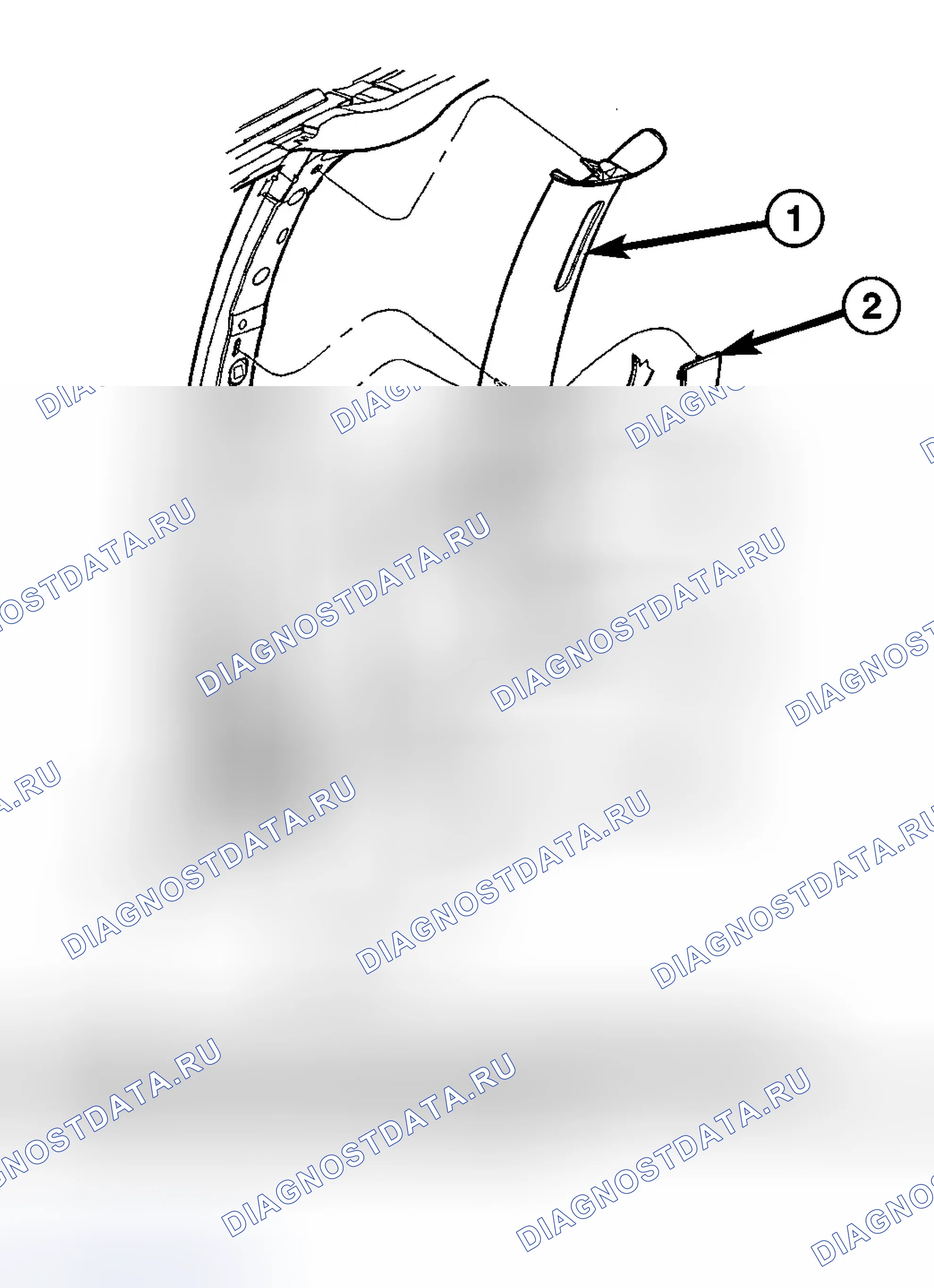 Рис. 89: ДЕМОНТАЖ. Dodge Grand Caravan IV