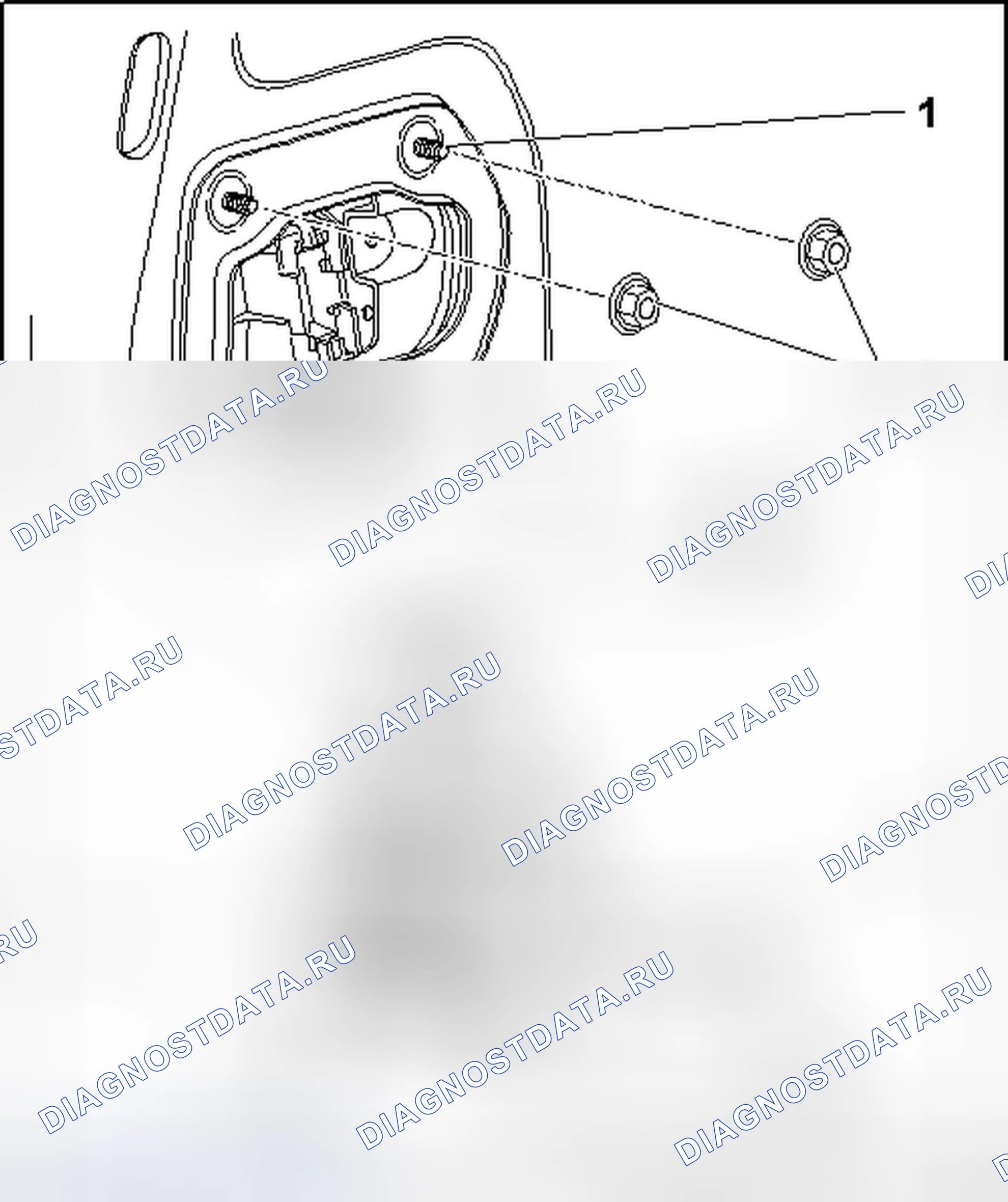 Рис. 6: ЗАДНИЕ ФОНАРИ НА БОКОВОЙ ПАНЕЛИ. Volkswagen Passat B6