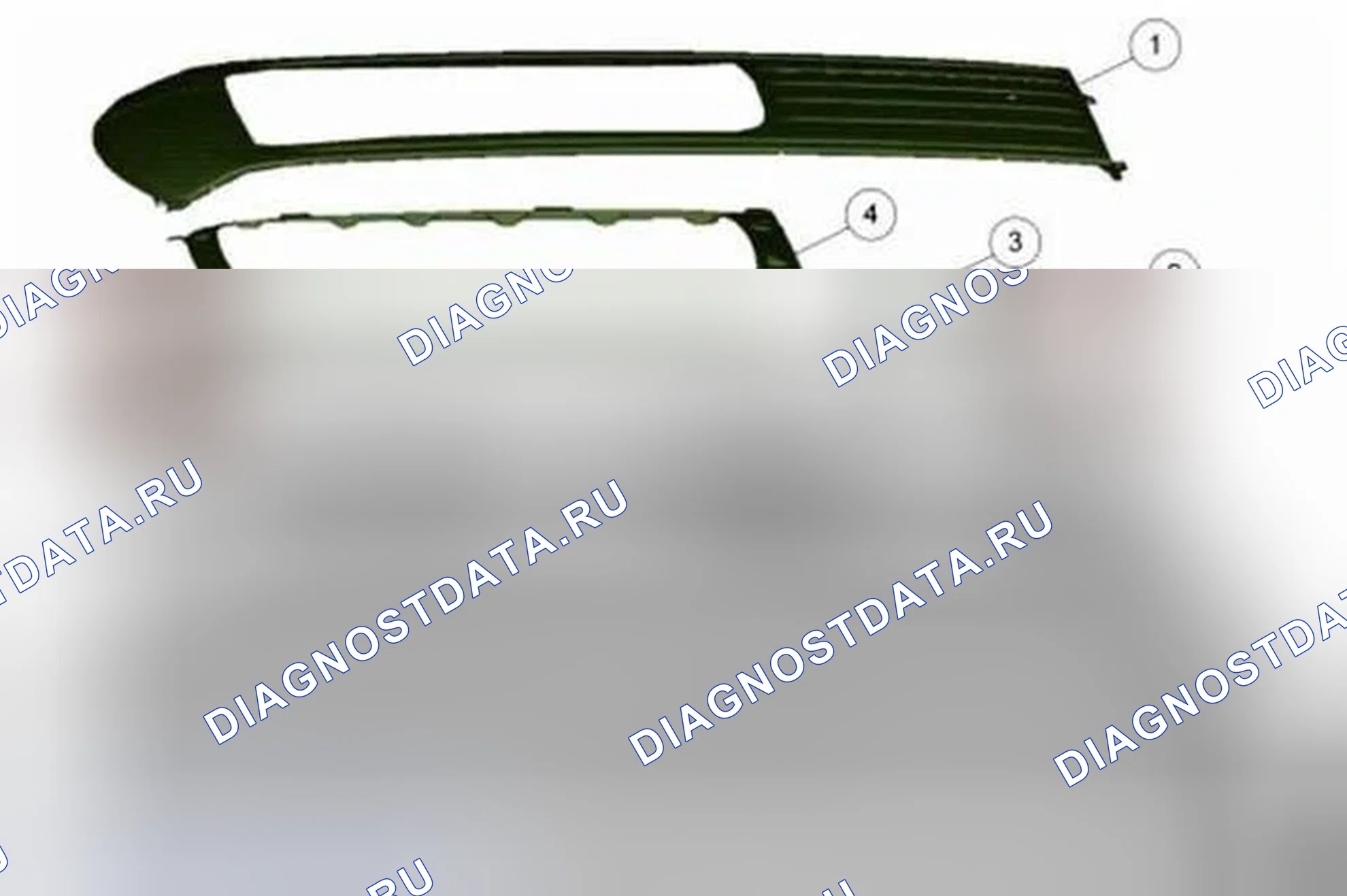 Рис. 181: Разнесенный вид. Ford Explorer V