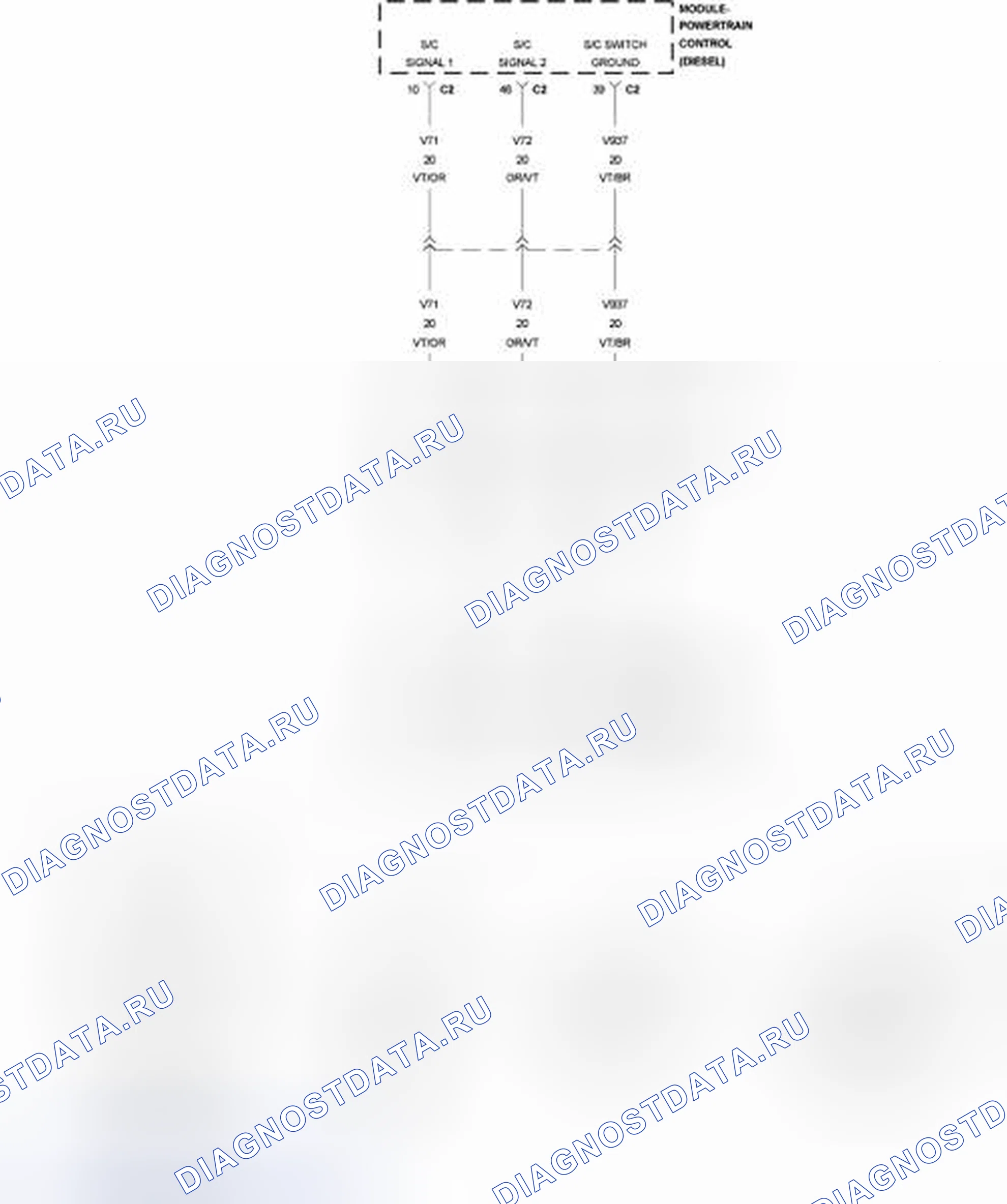 Рис. 482: P0578-S / C ПЕРЕКЛЮЧАТЕЛЬ 1 СИГНАЛЬНАЯ ЦЕПЬ ЗАСТРЯВШЕГО ПЕРЕКЛЮЧАТЕЛЯ. Jeep Wrangler III