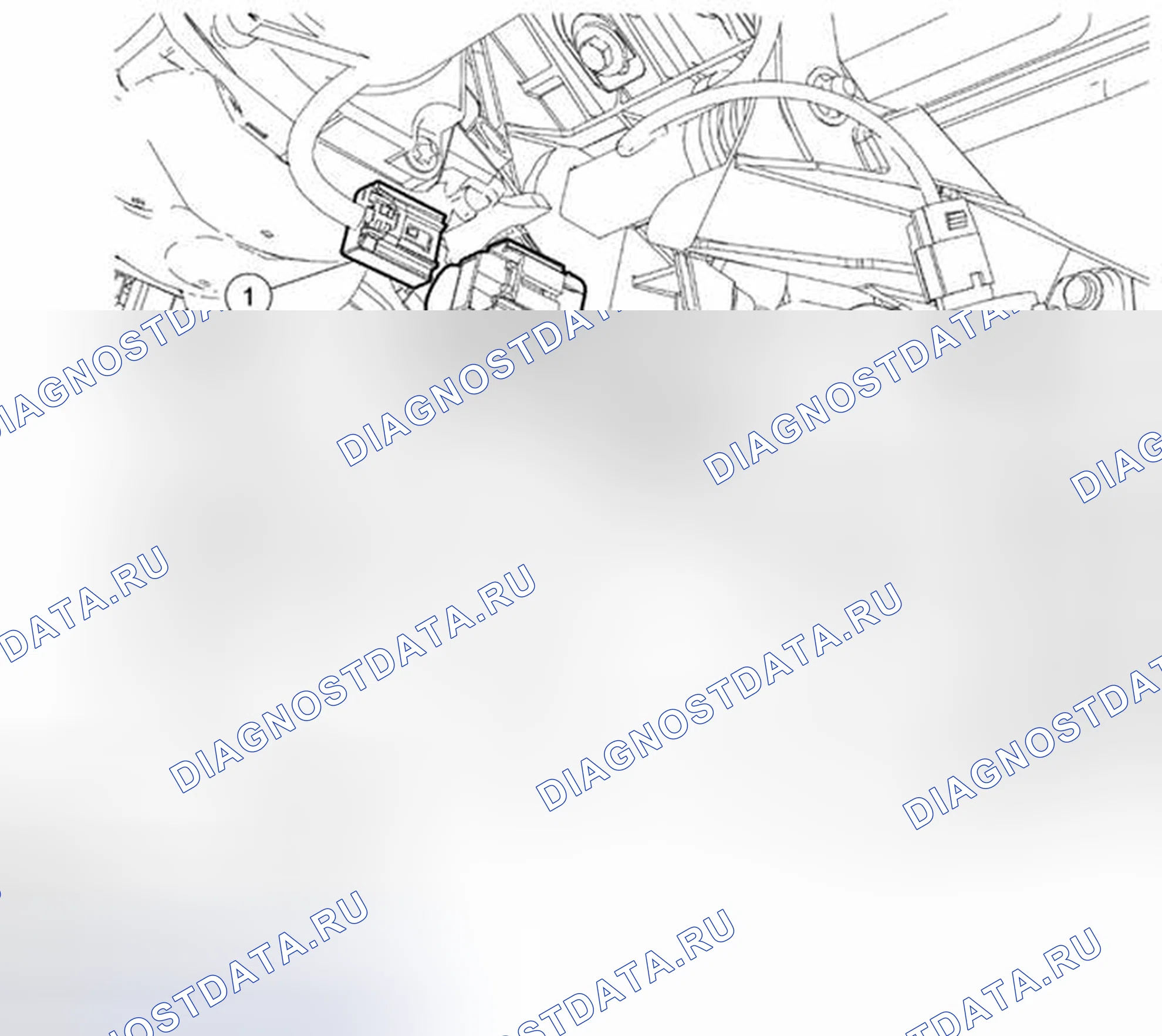 Рис. 31: СНЯТИЕ / УСТАНОВКА ПЕРЕКЛЮЧАТЕЛЯ ПОЛОЖЕНИЯ ПЕДАЛИ ТОРМОЗА (Bpp). Mazda Tribute II