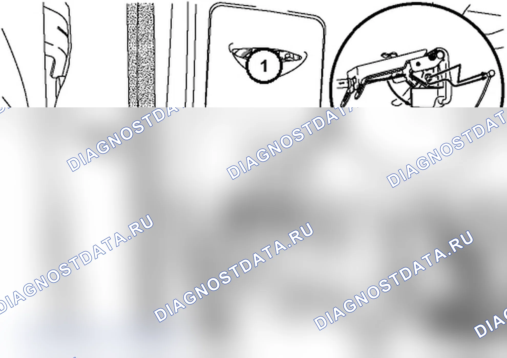 Трос привода замка капота. Renault Koleos I