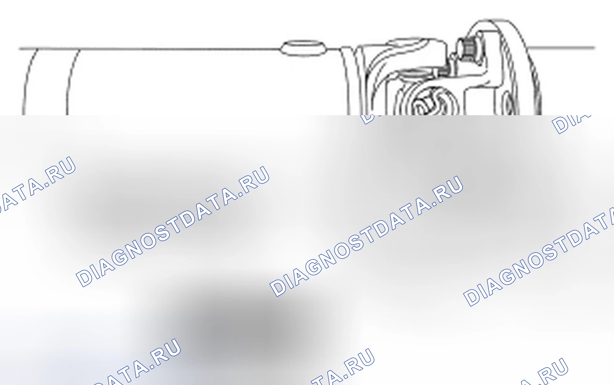 Рис. 26: Измерение угла привода. Ford Freestyle I