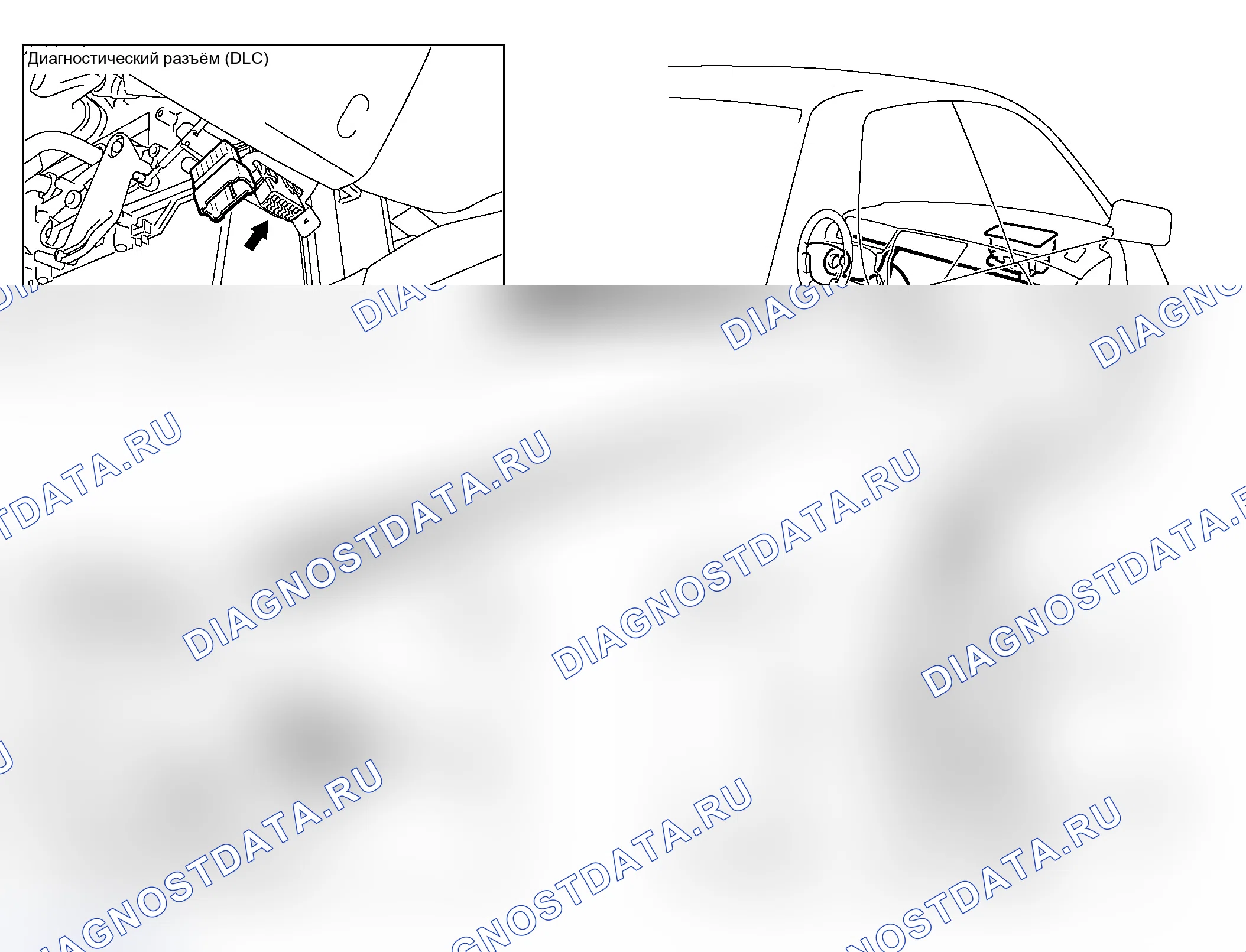 Рис. 26: РАСПОЛОЖЕНИЕ КОМПОНЕНТОВ. Mitsubishi Lancer Evolution IX