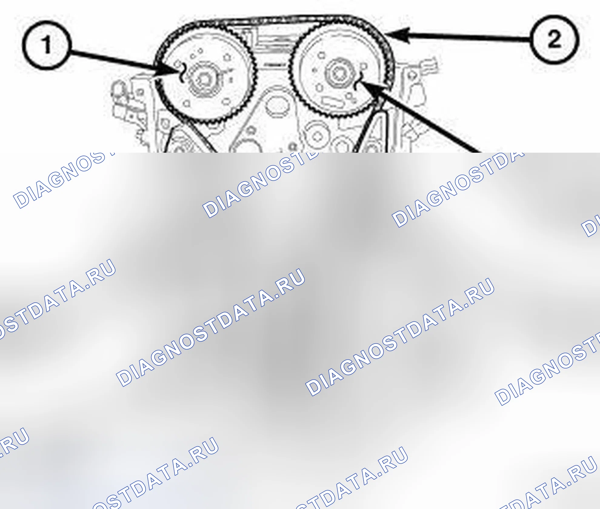 Рис. 550: ОПИСАНИЕ механической части двигателя. Dodge Dart PF