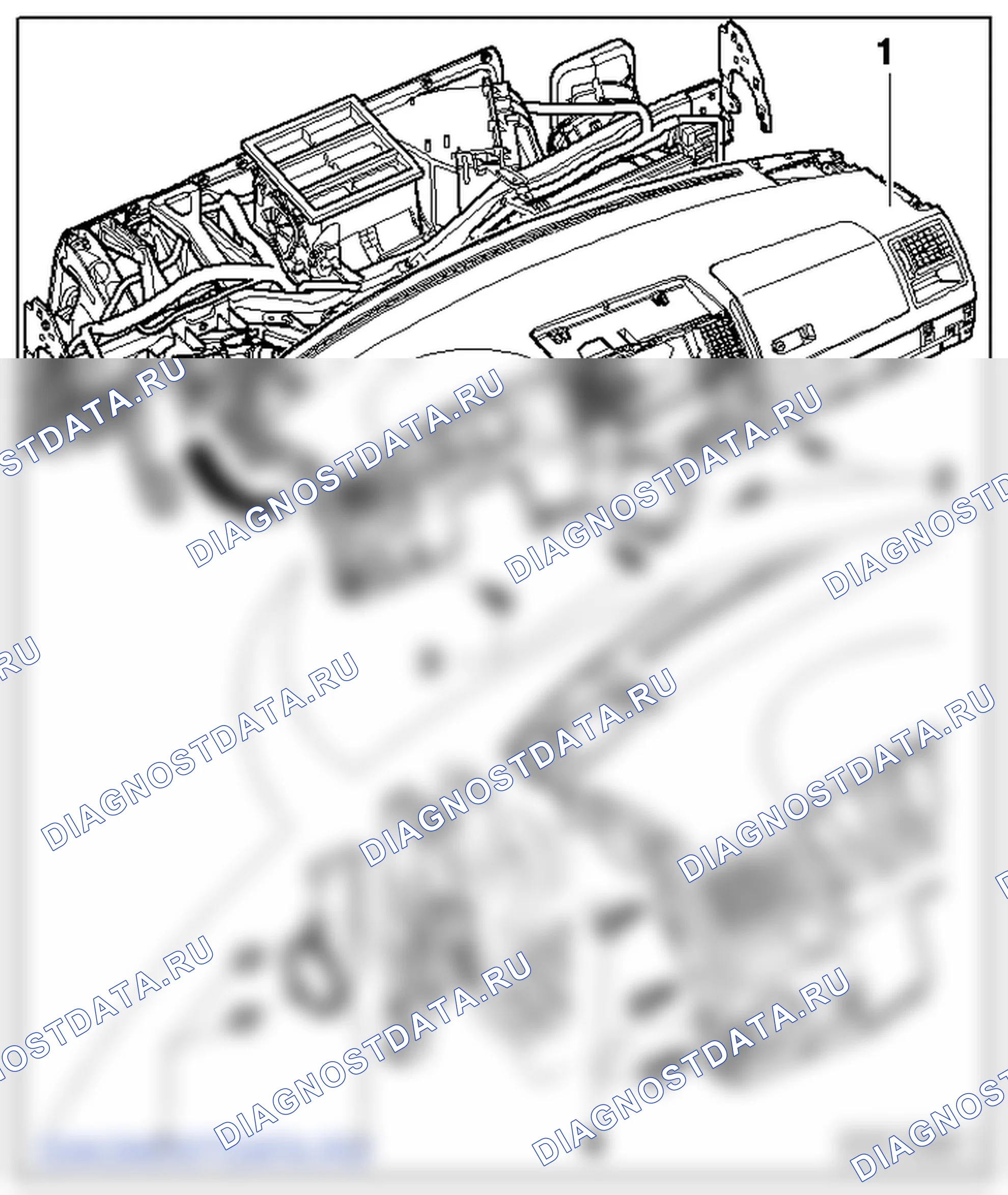 Передняя панель. Volkswagen Transporter T5