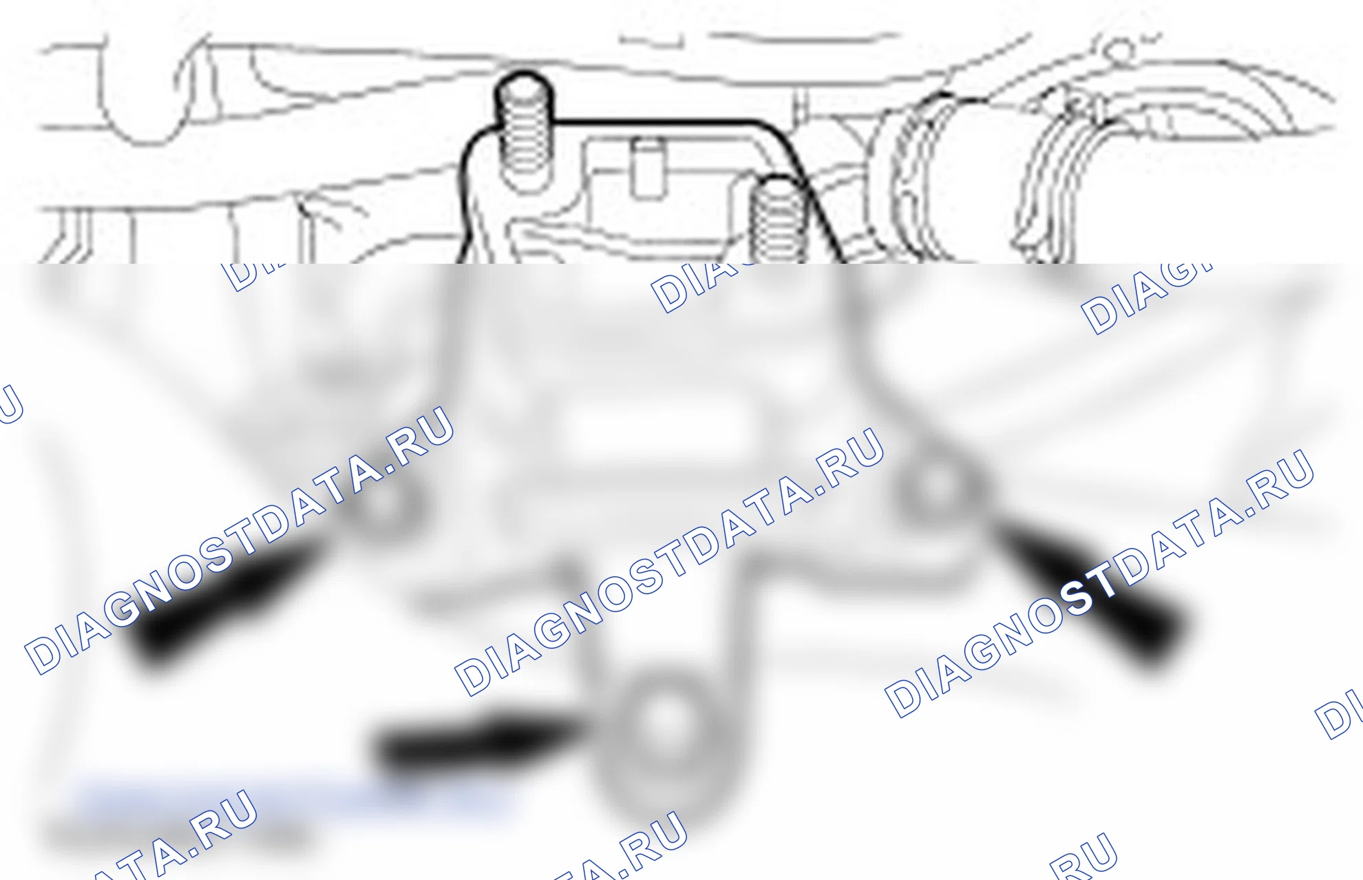 Как снять и установить водяной насос. Ford Mondeo II
