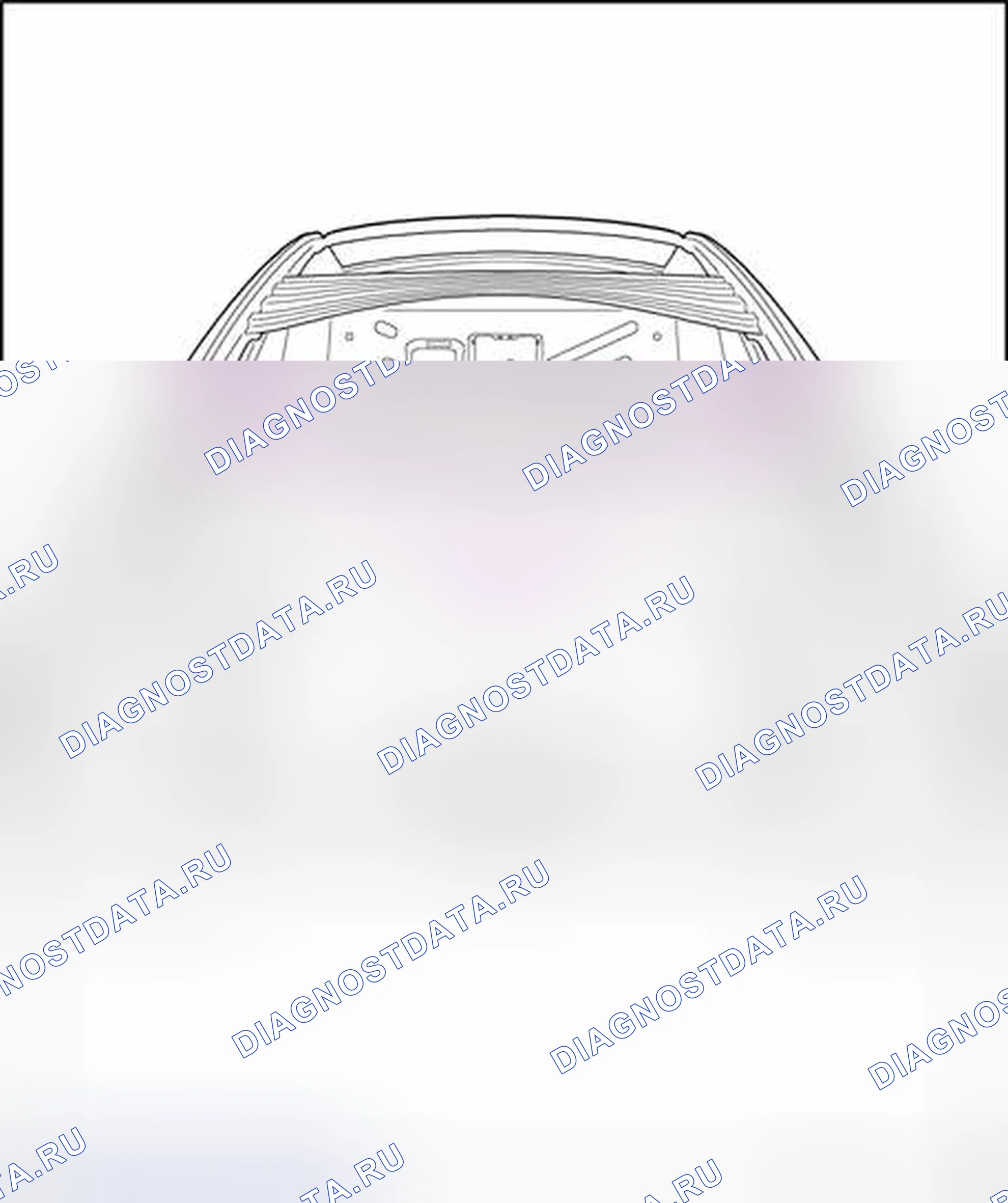 Рис. 187: 51 07 55 50 Поперечина передней крыши, замена. Volkswagen Phaeton I