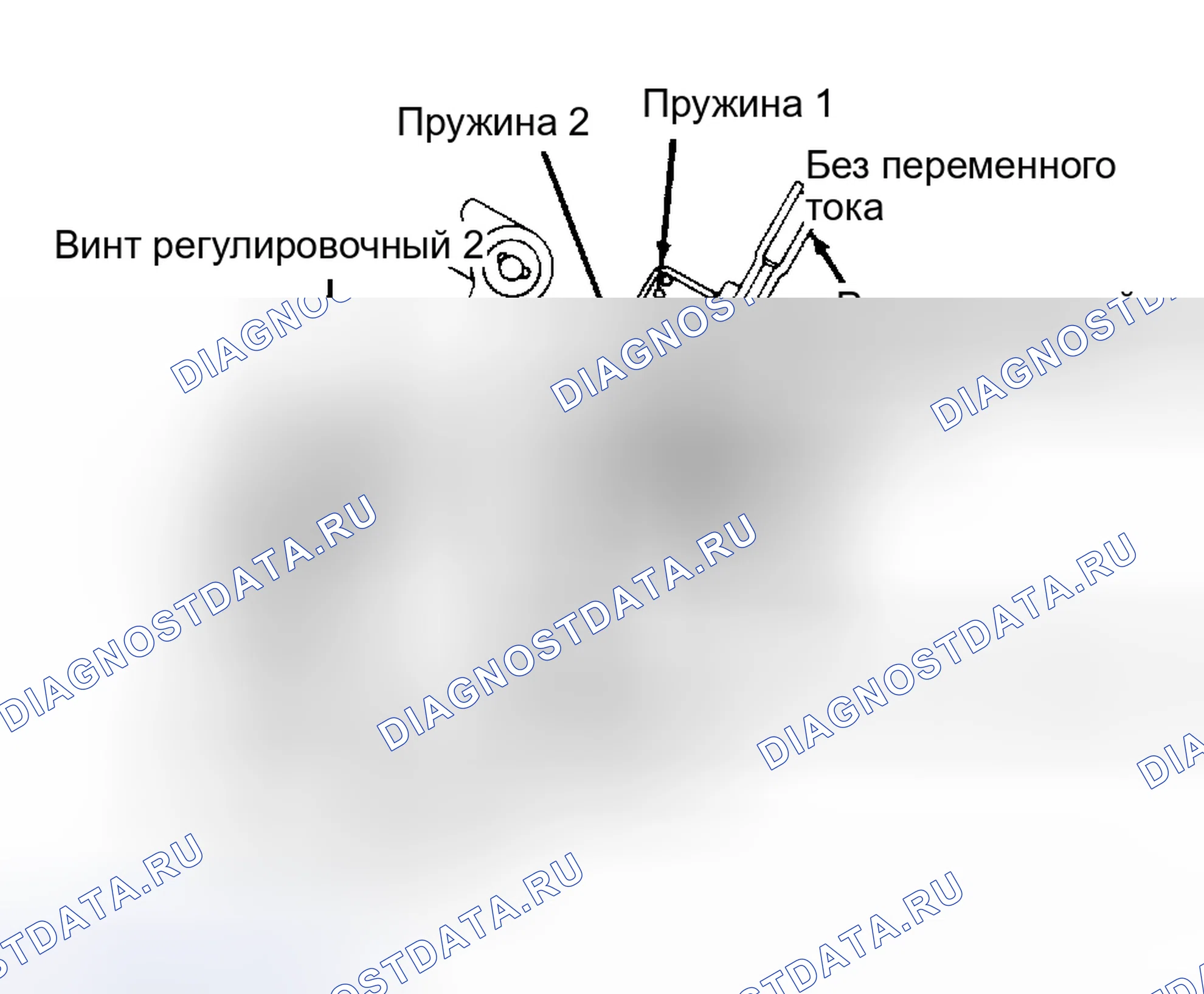Рис. 20: БЫСТРОДЕЙСТВУЮЩЕЕ УСТРОЙСТВО УПРАВЛЕНИЯ ХОЛОСТЫМ ХОДОМ И ХОЛОСТЫМ ХОДОМ (JUSTY PFI). Subaru Justy I рестайлинг
