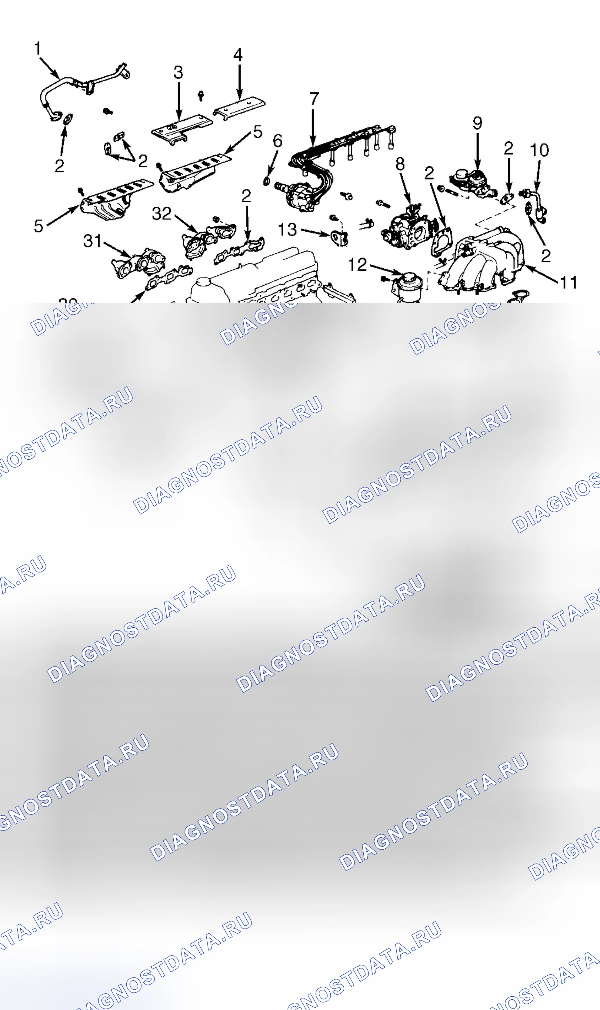 Рис. 8: Демонтаж. Toyota Land Cruiser 70