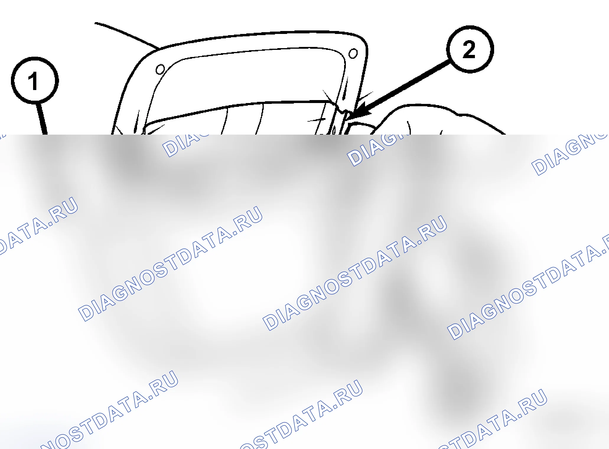 Рис. 8: ДЕМОНТАЖ. Dodge Caravan IV