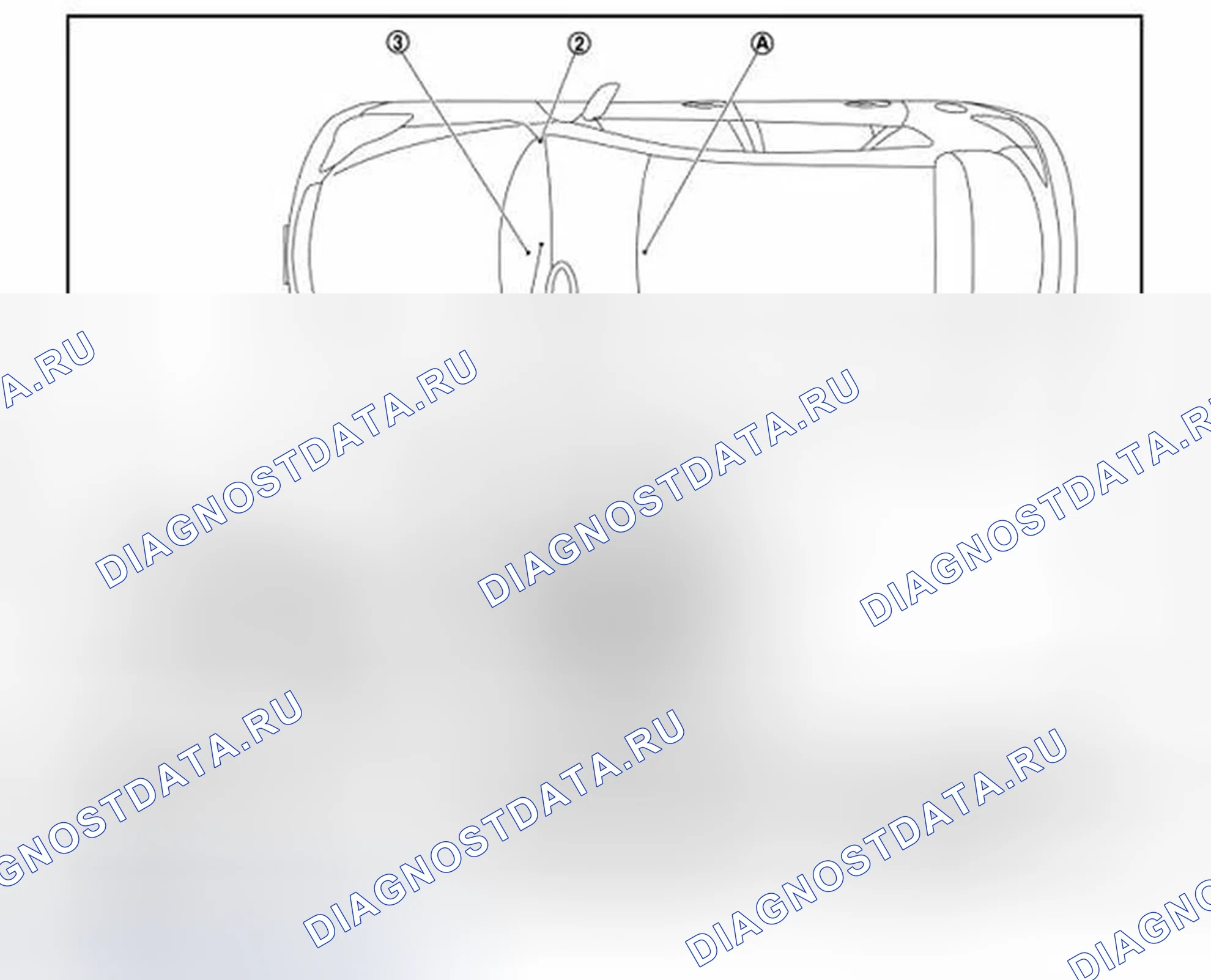 Рис. 27: Расположение компонентов. Infiniti QX50 I
