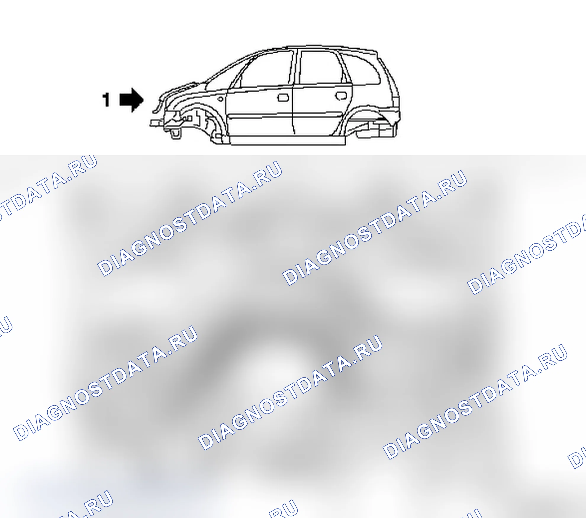 Противокоррозионные мероприятия Уплотнение шва. Opel Meriva A рестайлинг