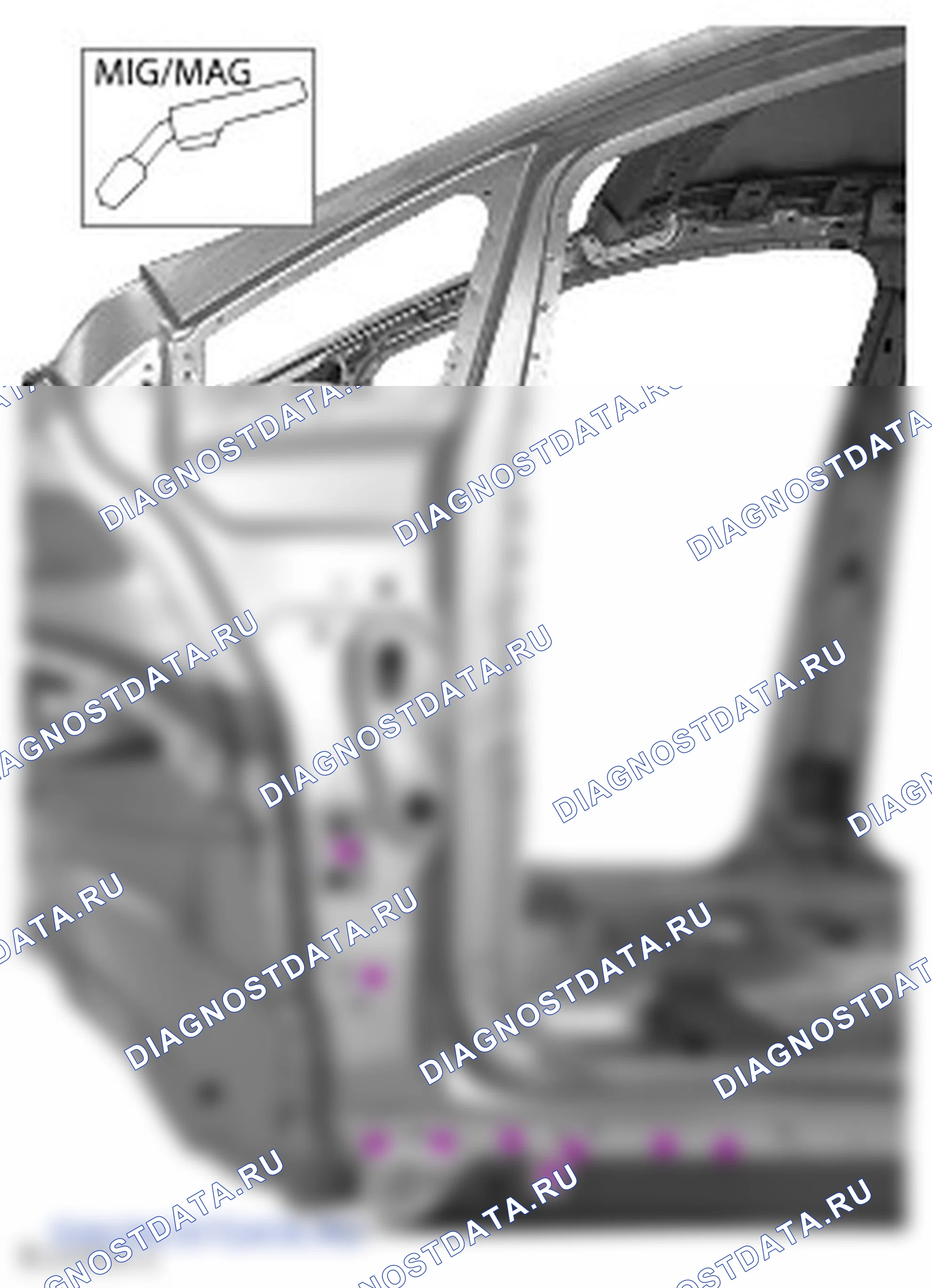 Как снять и установить наружную панель стойки 'А'. Ford Grand C-MAX II