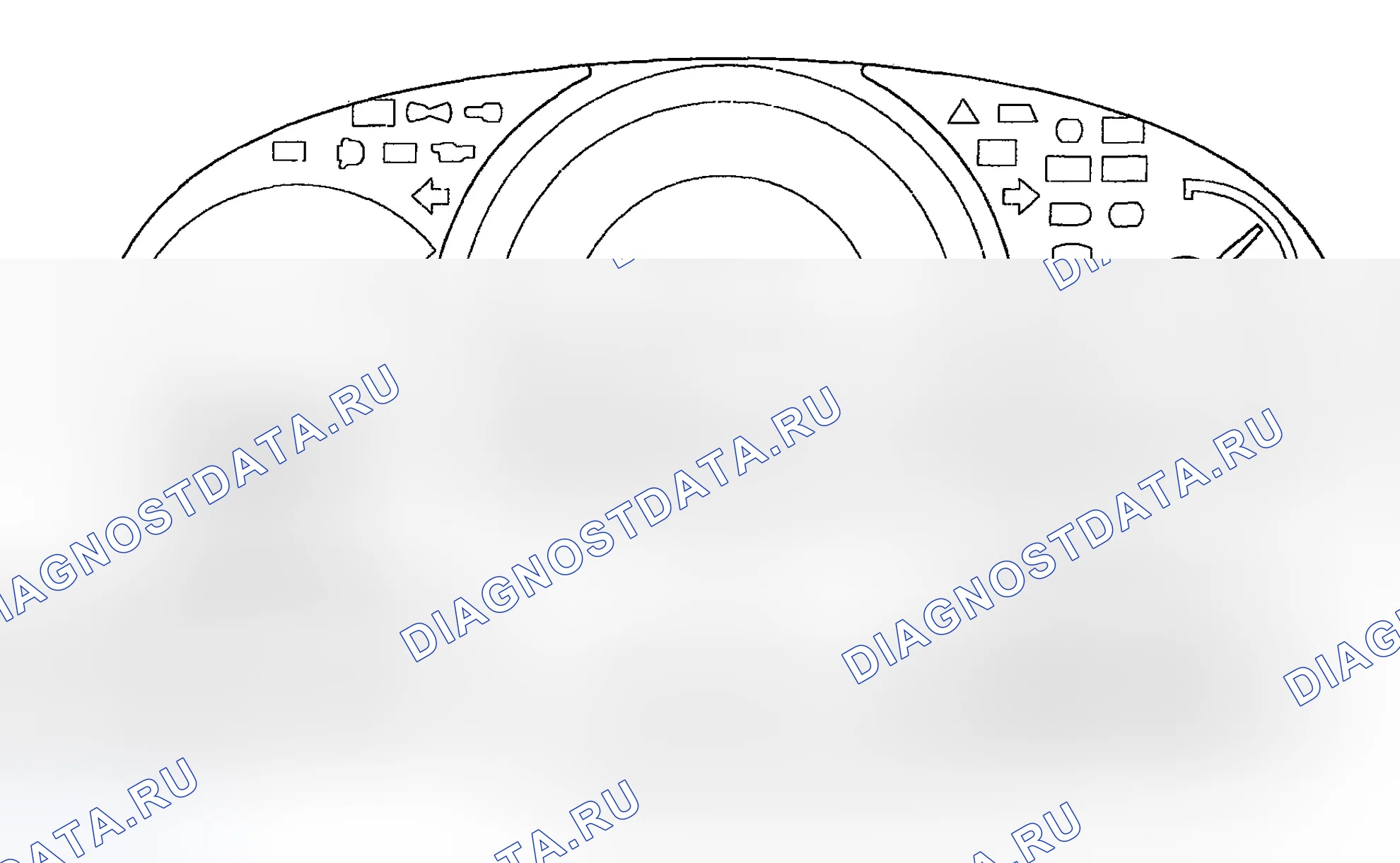 Рис. 15: ДИСПЛЕЙ ТЕХНИЧЕСКОГО ОБСЛУЖИВАНИЯ. Honda Odyssey I