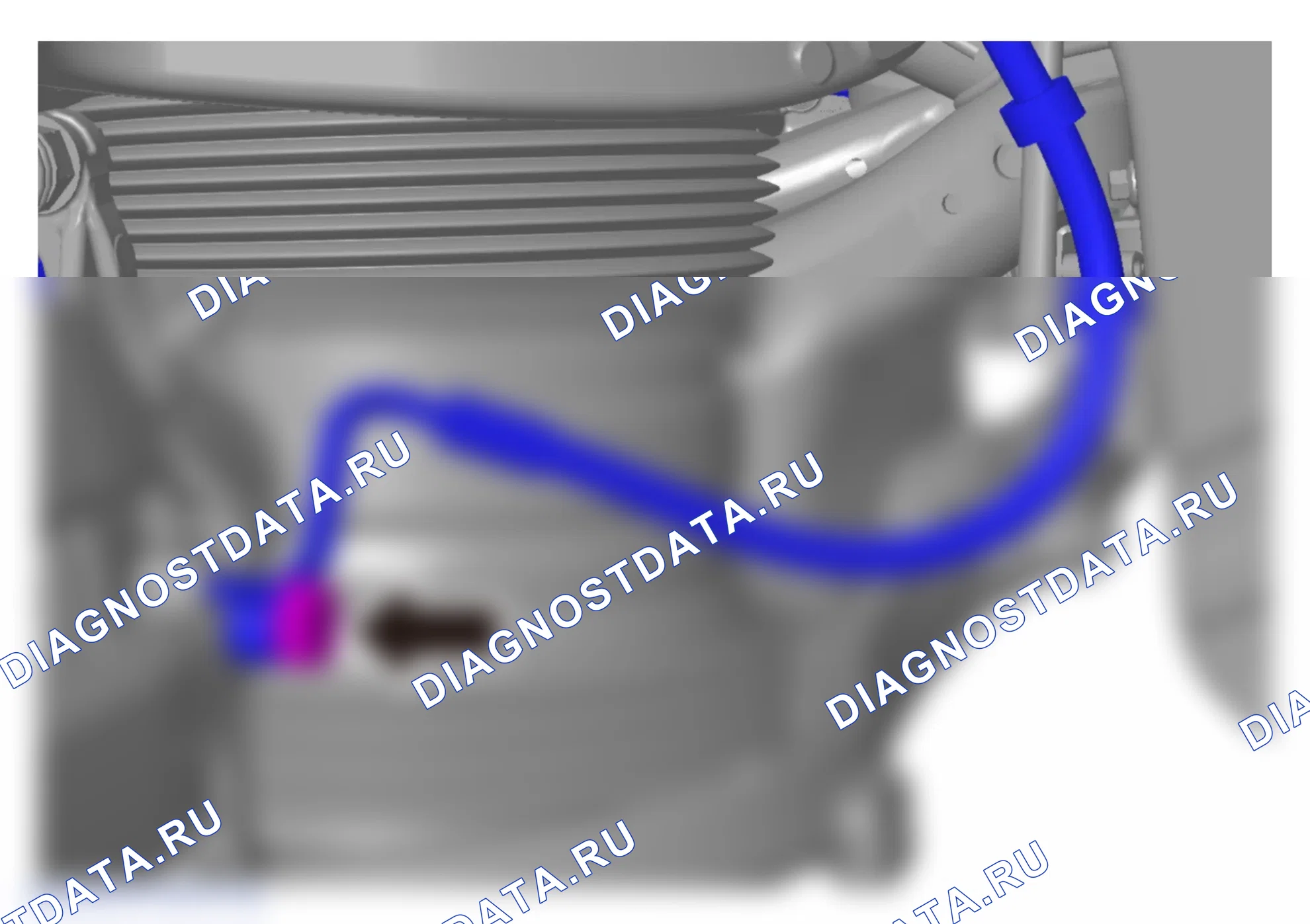 Как снять и установить узел заднего тормозного шланга — Wey V8X. Wey V8X I