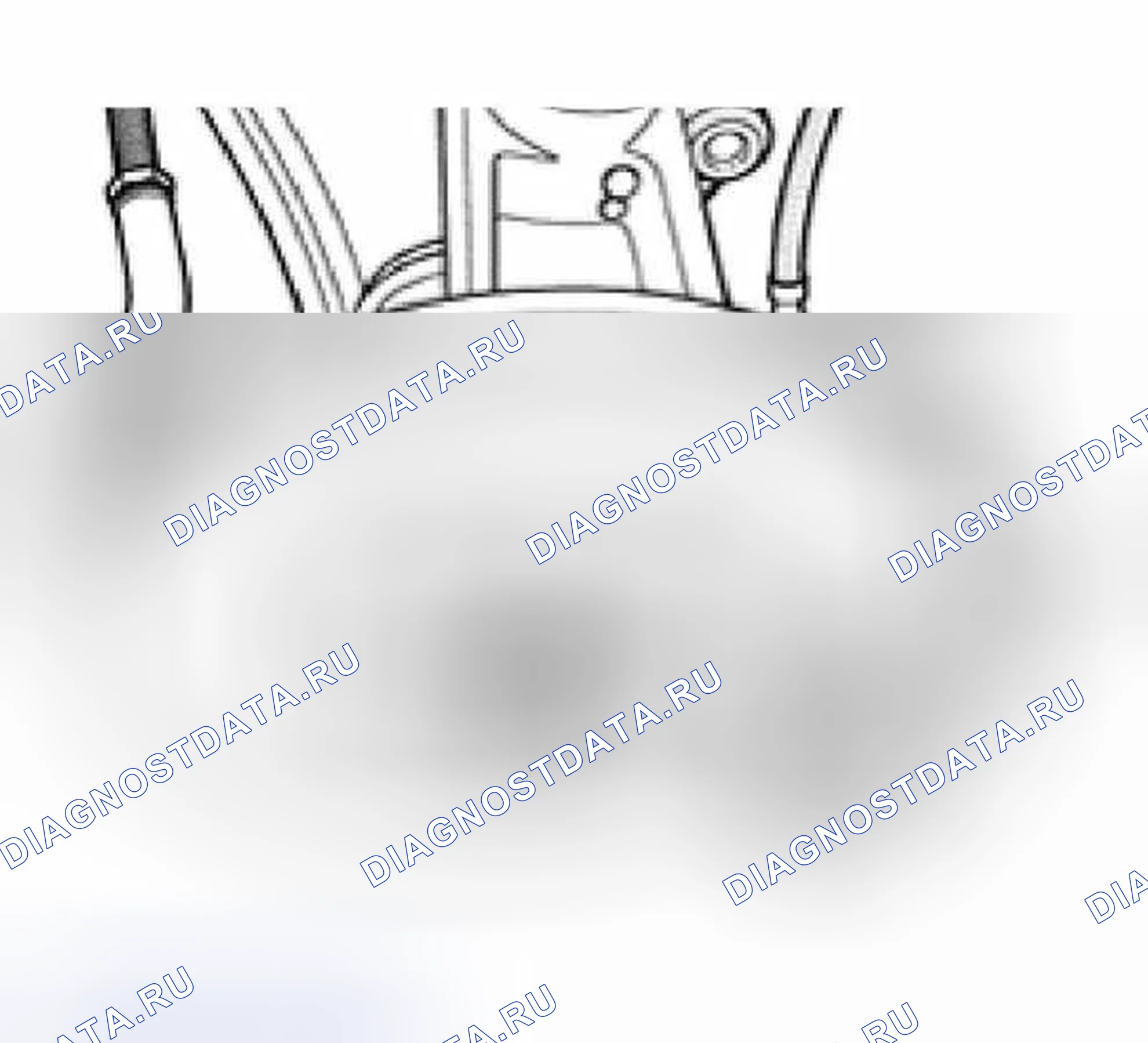Рис. 48: Передние тормозные колодки. Volkswagen Golf Mk4