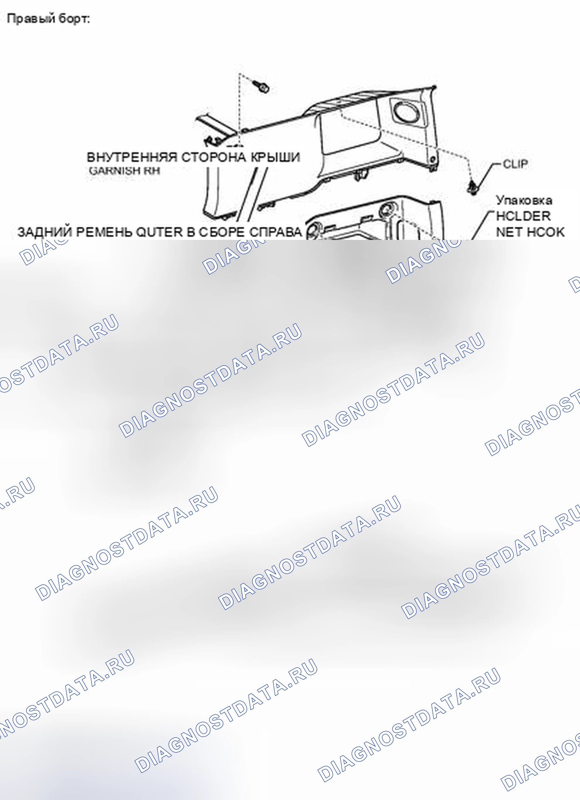 Рис. 72: ИЛЛЮСТРАЦИЯ. Toyota FJ Cruiser I
