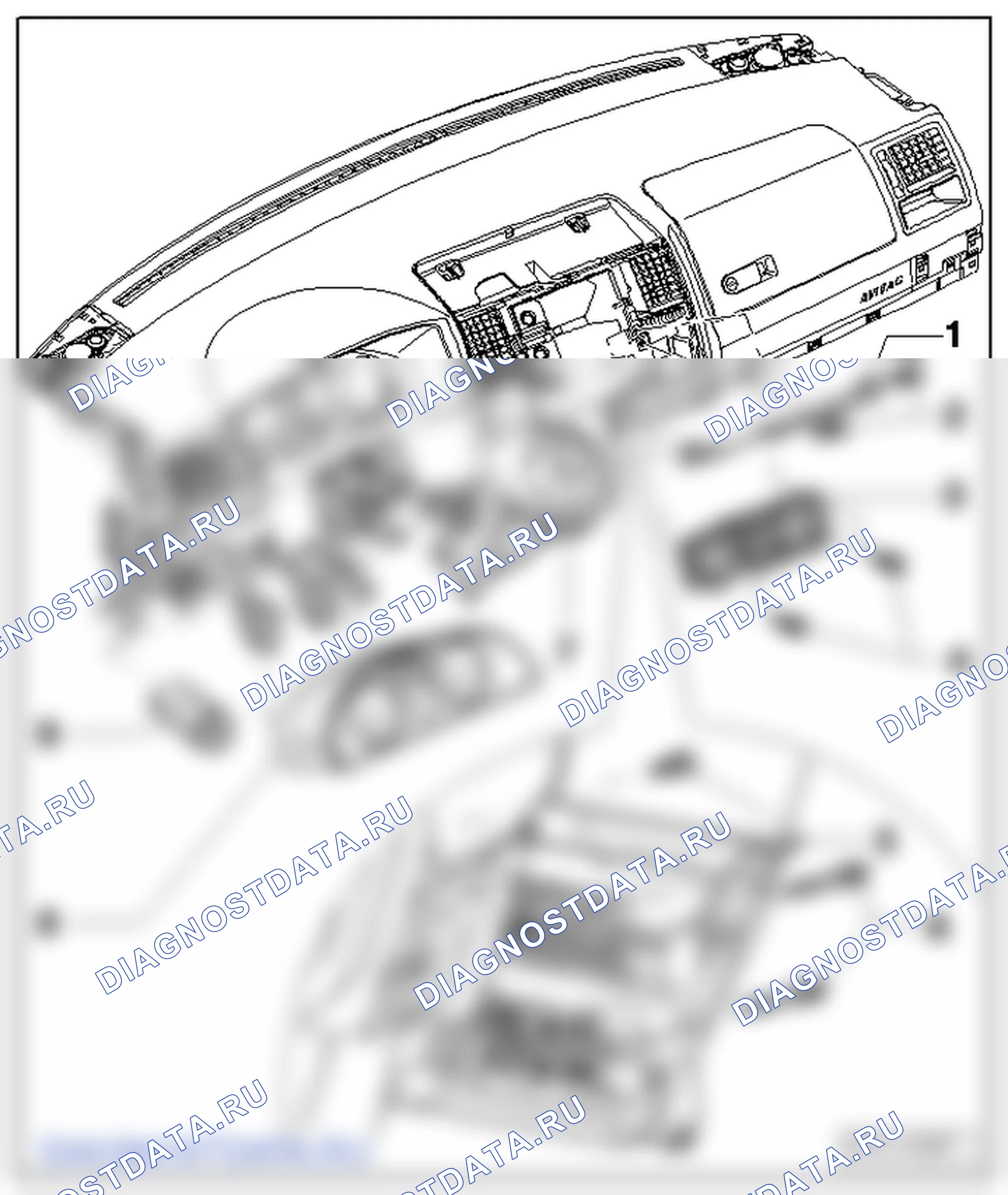 Передняя панель. Volkswagen Transporter T5