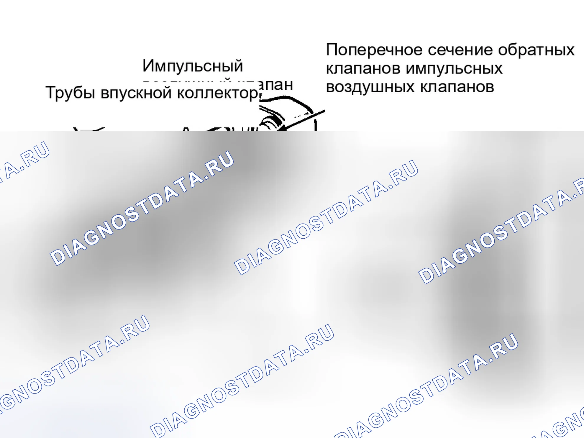 Рис. 14: Импульсная система впрыска вторичного воздуха (PAIR). Chrysler 300M I
