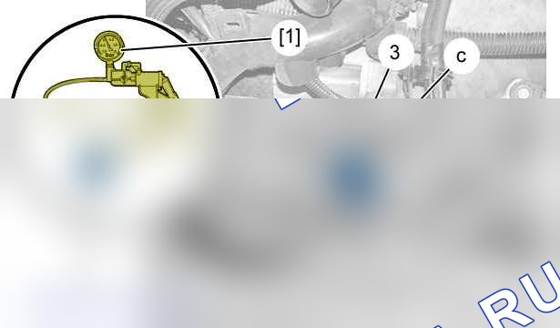 Проверка: Контур разрежения — b1hm0ajd. Citroen C4 I